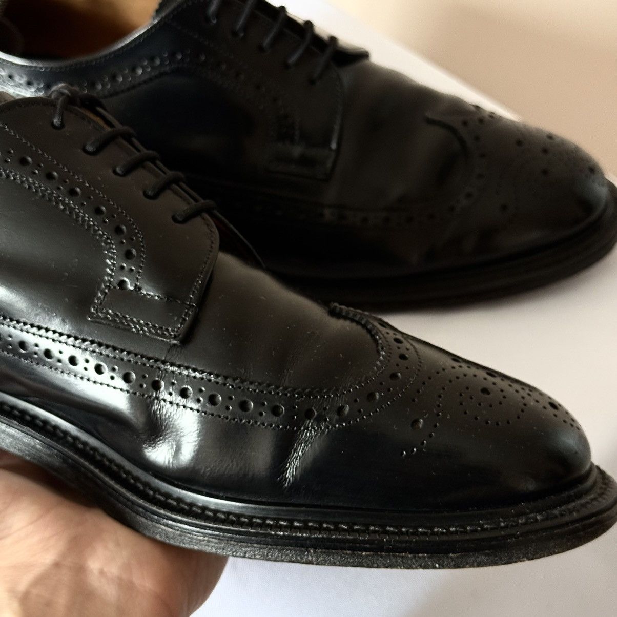 Cheaney Cheaney Broad Black Leather Casual Shoes Size US 9 / EU 42 - 10 Thumbnail