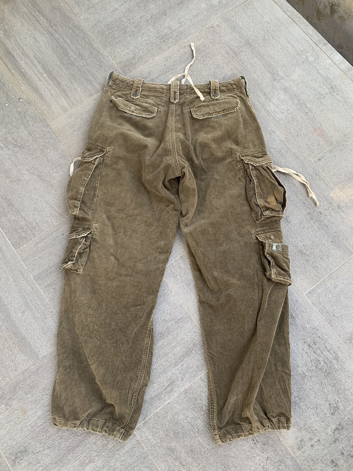 If Six Was Nine Corduroy Multipocket Baggy Cargo Pants Size US 36 / EU 52 - 7 Thumbnail