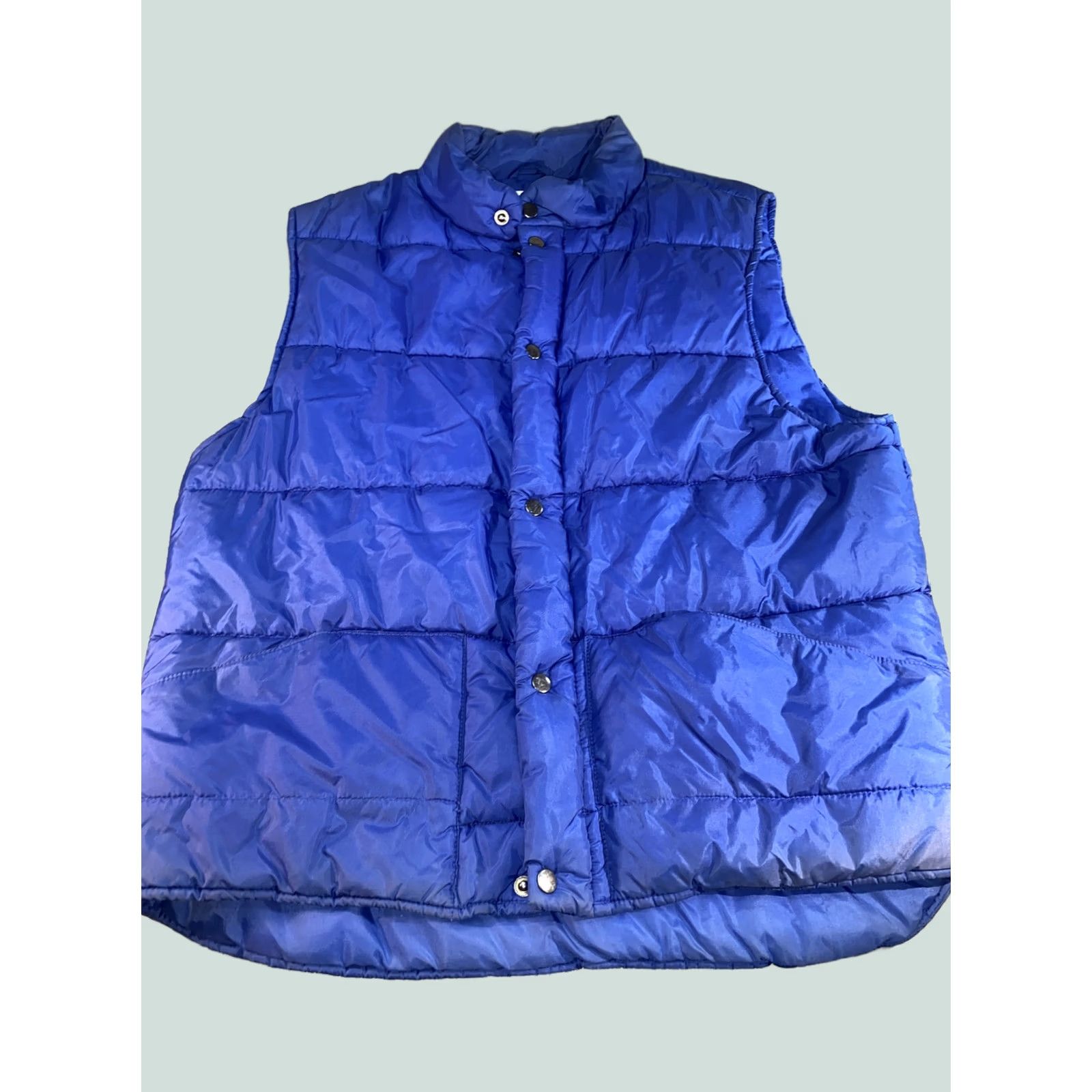 Gap VINTAGE Gap warehouse puffer vest Blue size M 90s Y2K Mens Barnd: The Gap | Vest | Puffer Jacket Size US M / EU 48-50 / 2 - 1 Thumbnail
