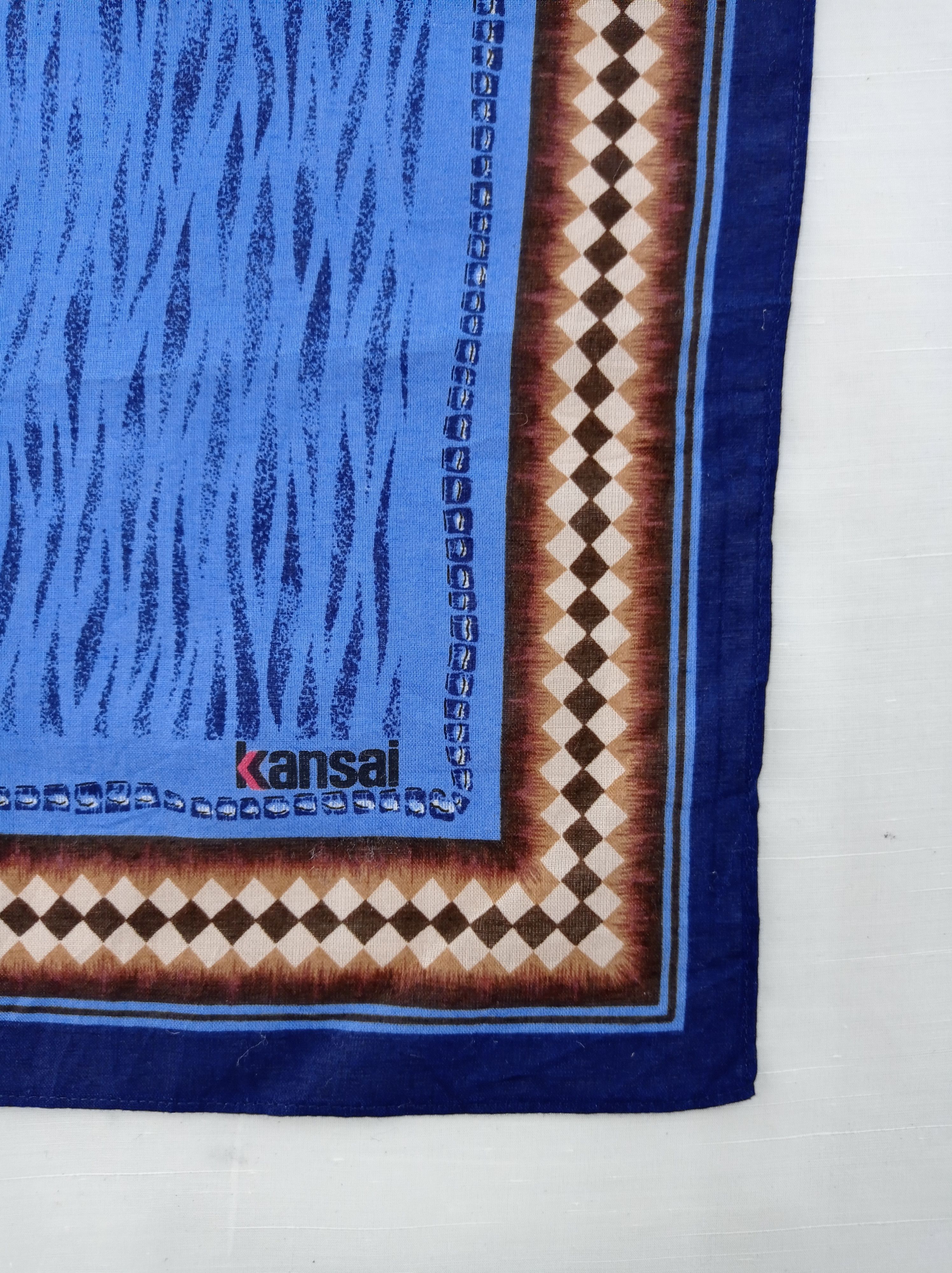 Kansai Yamamoto Vintage Kansai Yamamoto Handkerchief Neckerchief H551I Size ONE SIZE - 3 Thumbnail