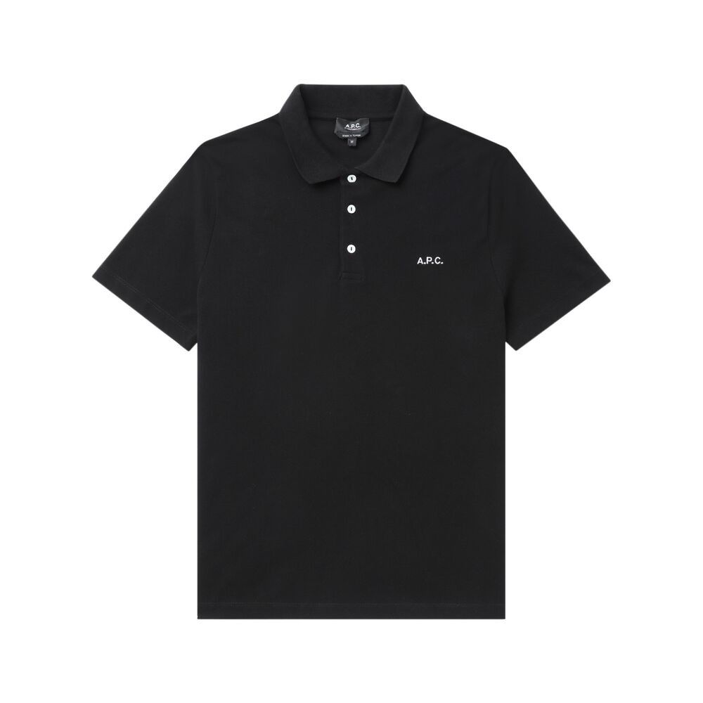 A.p.c. BLACK Polo Shirts