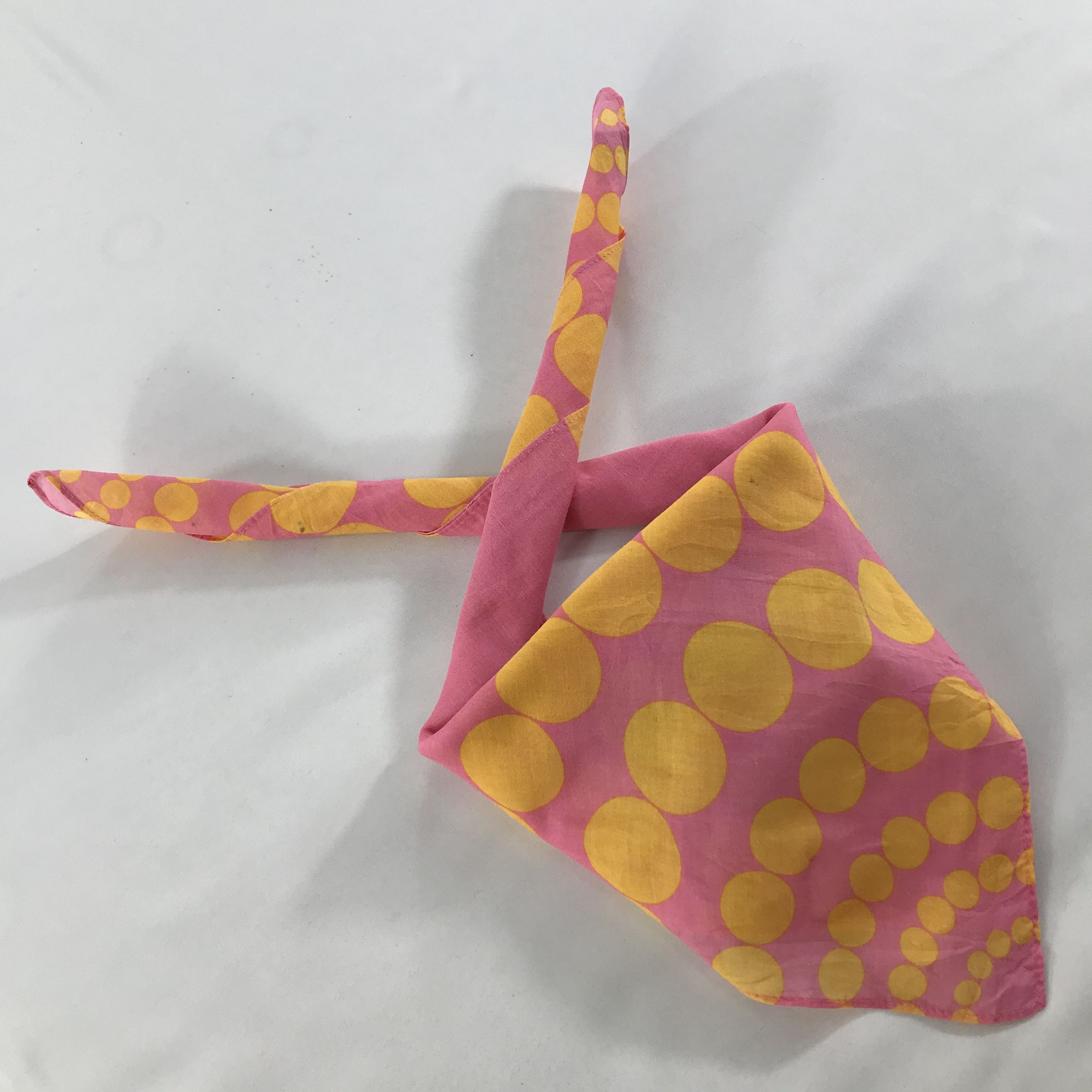 Fiorucci × Vintage Fiorucci Bandana / Handkerchief / Neckerchief - S1276 Size ONE SIZE - 4 Thumbnail