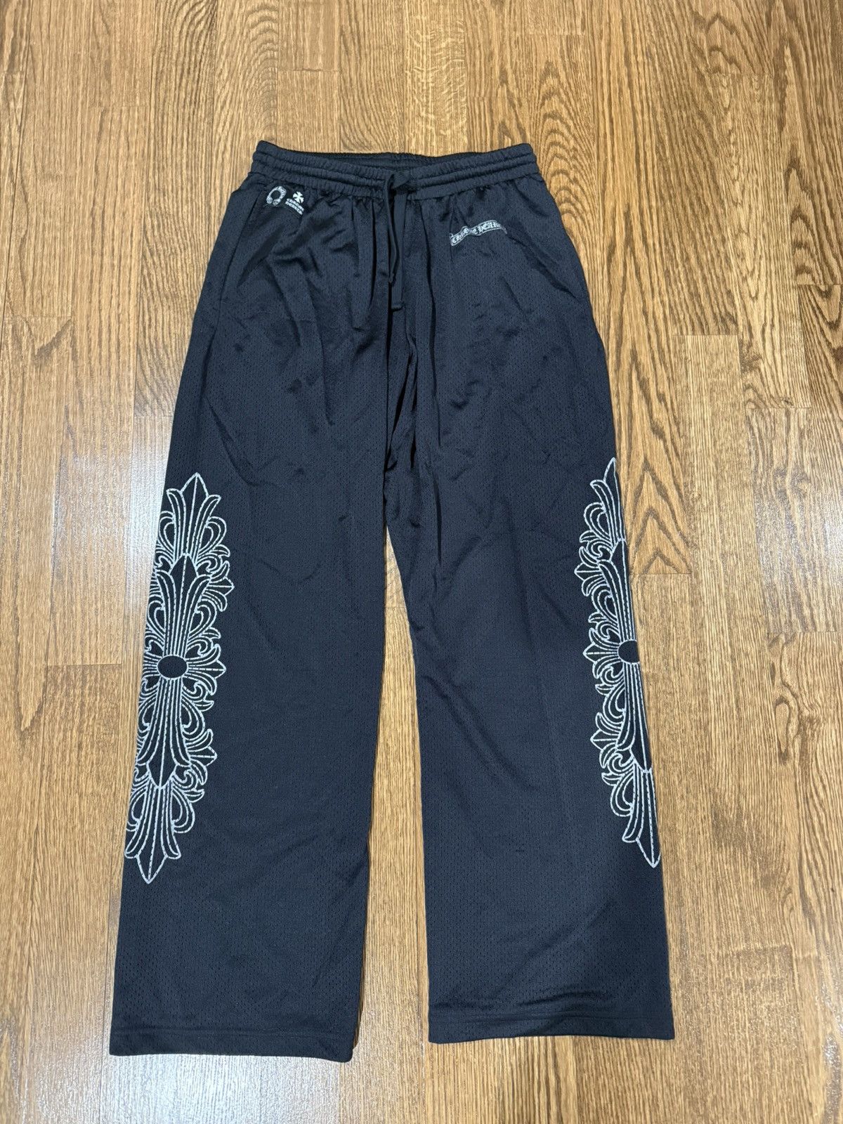 Chrome Hearts Chrome Hearts Mesh warm up pants Size US 32 / EU 48 - 1 Thumbnail