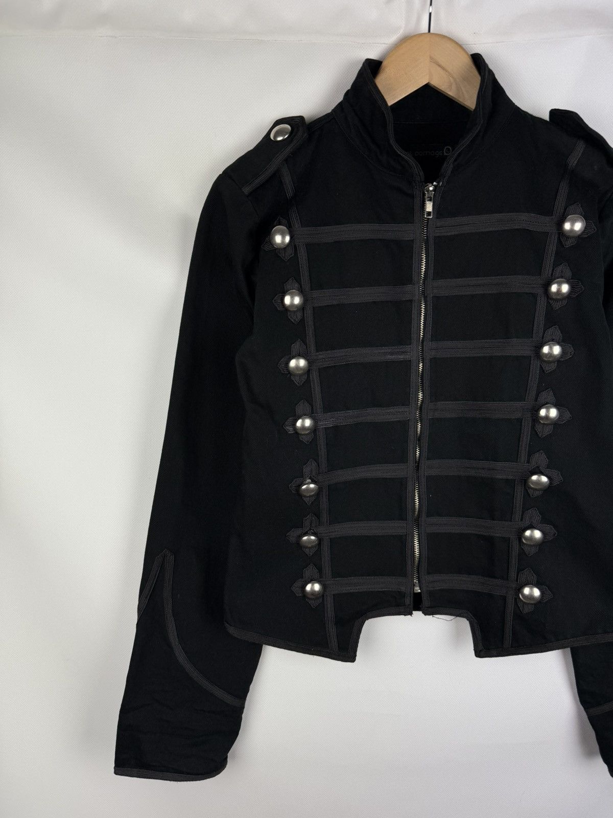 Criminal Damage Criminal Damage Ladies Grid Jacket Full Zip Gothic Size S Size S / US 4 / IT 40 - 2 Thumbnail
