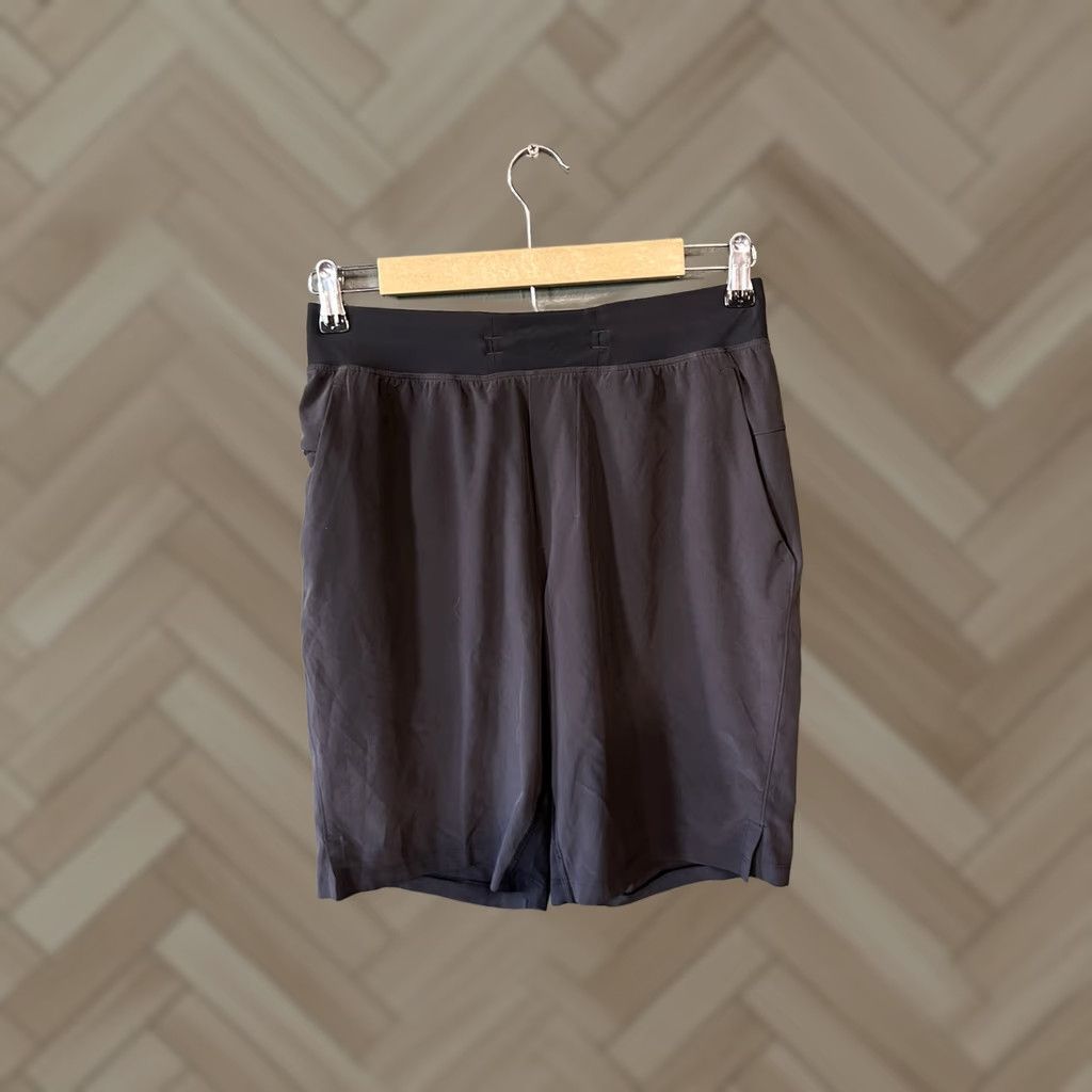 Lululemon Lululemon T.H.E. Short 9" Linerless BLACK LM7AA0S Men's Small Shirt Activewear 9 in Inseam Black Regular Mens Size US 29 - 1 Thumbnail