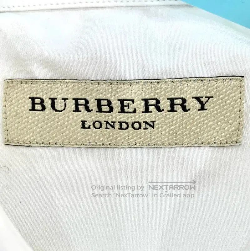Burberry Burberry White Cotton Long Sleeve Shirt. Size S / US 4 / IT 40 - 5 Thumbnail