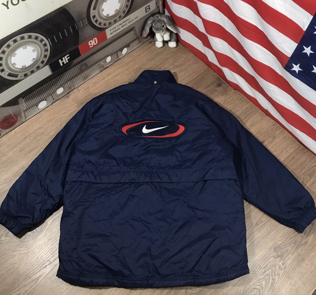 Vintage Nike Big Swoosh Jacket Size XL