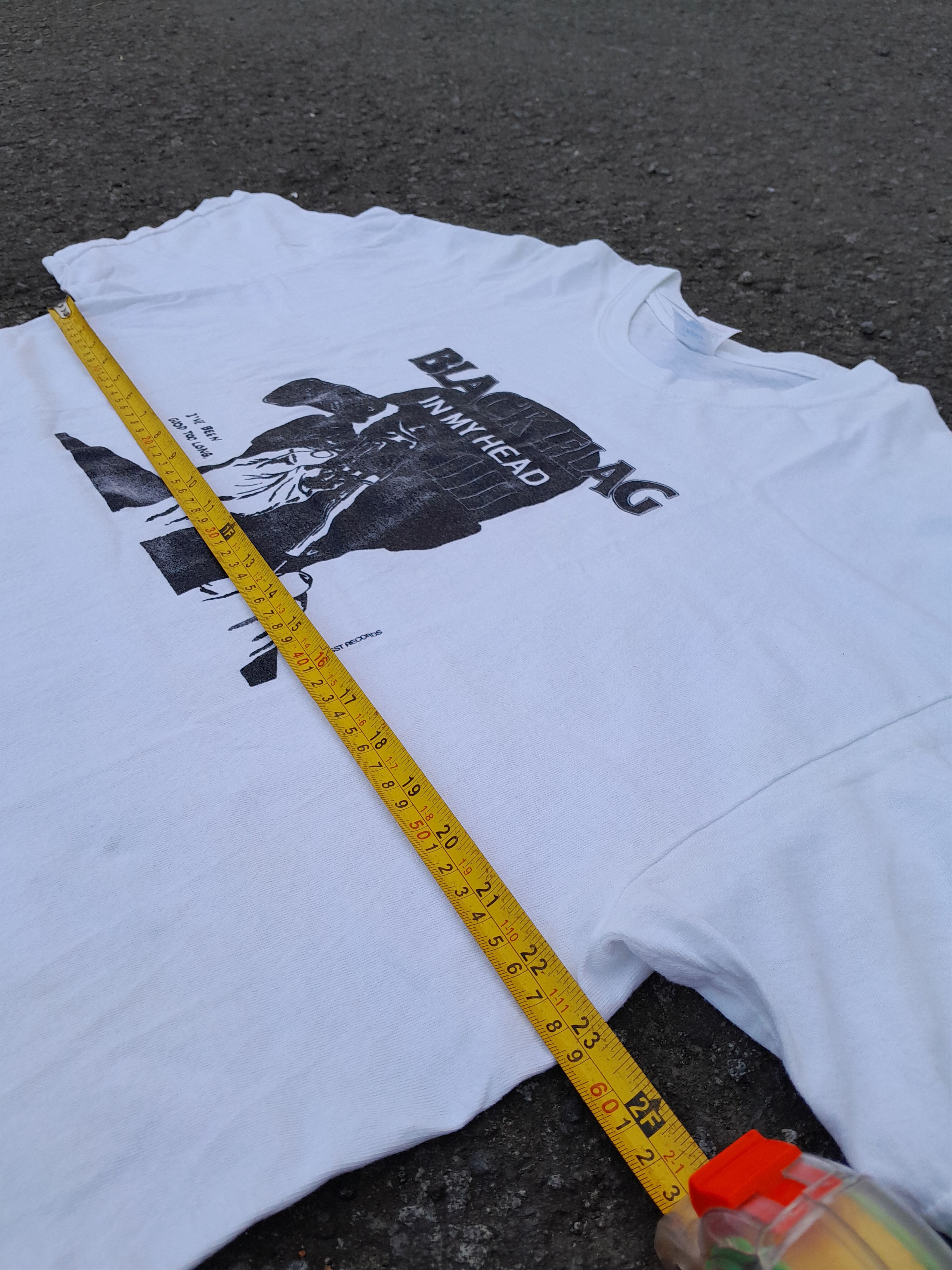 Black Flag Vintage 00s Black Flag In My Head raptee style Size US XL / EU 56 / 4 - 11 Thumbnail