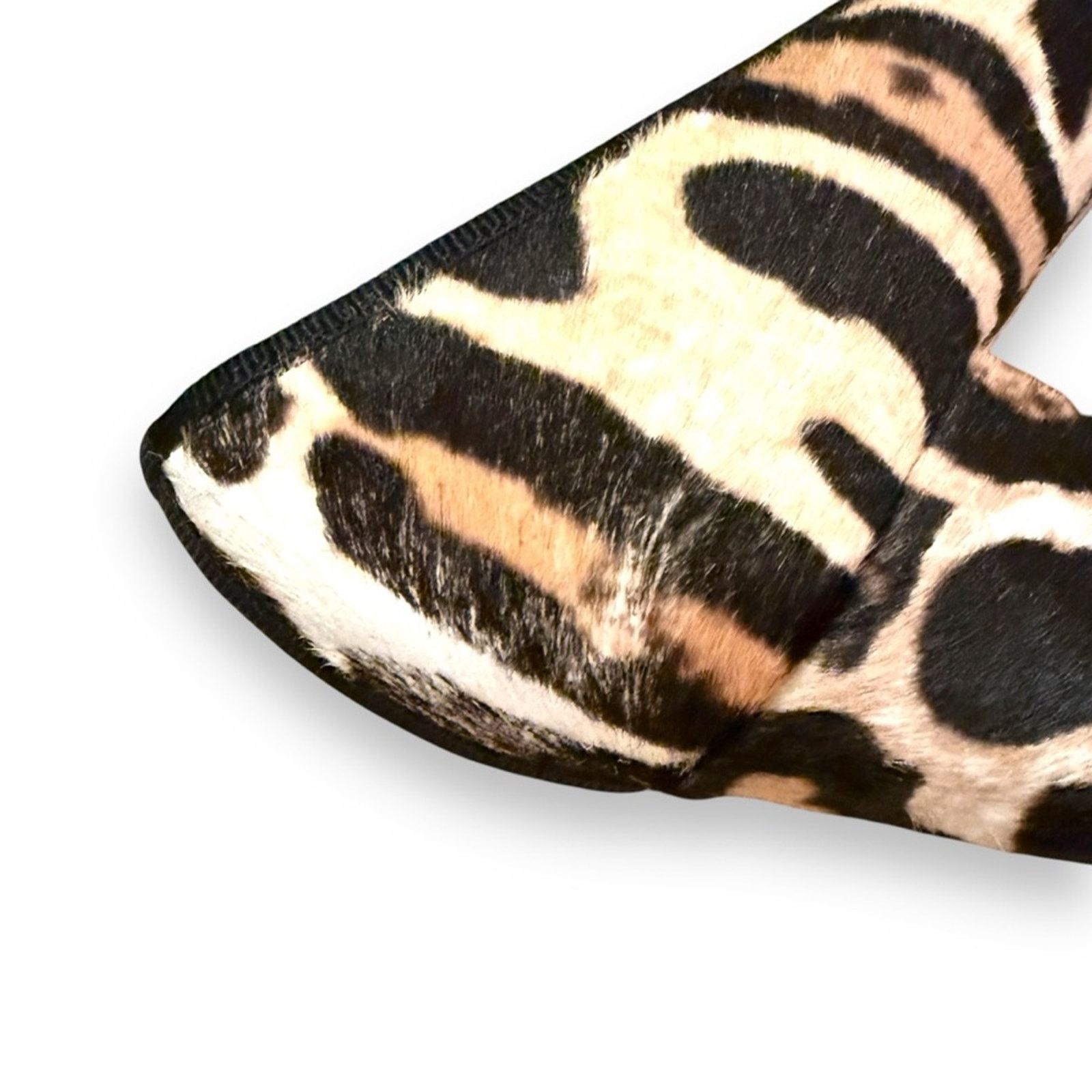 J.Crew J. Crew Sophia Calf Hair Cheetah Print Block Closed Toe Heel Size US 9 / IT 39 - 14 Thumbnail