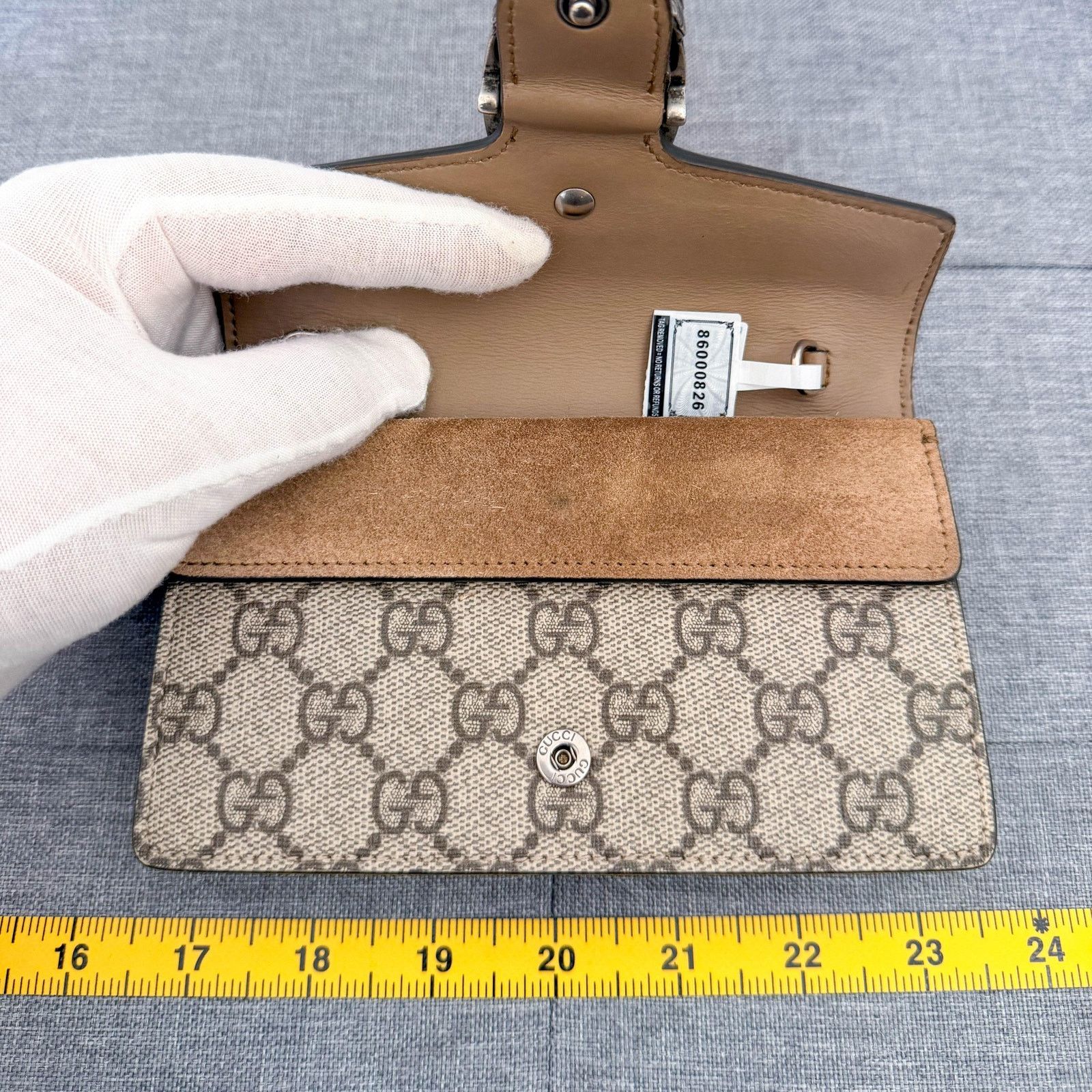 Gucci Gucci Mini Dionysus GG Supreme Chain Bag Size ONE SIZE - 7 Thumbnail
