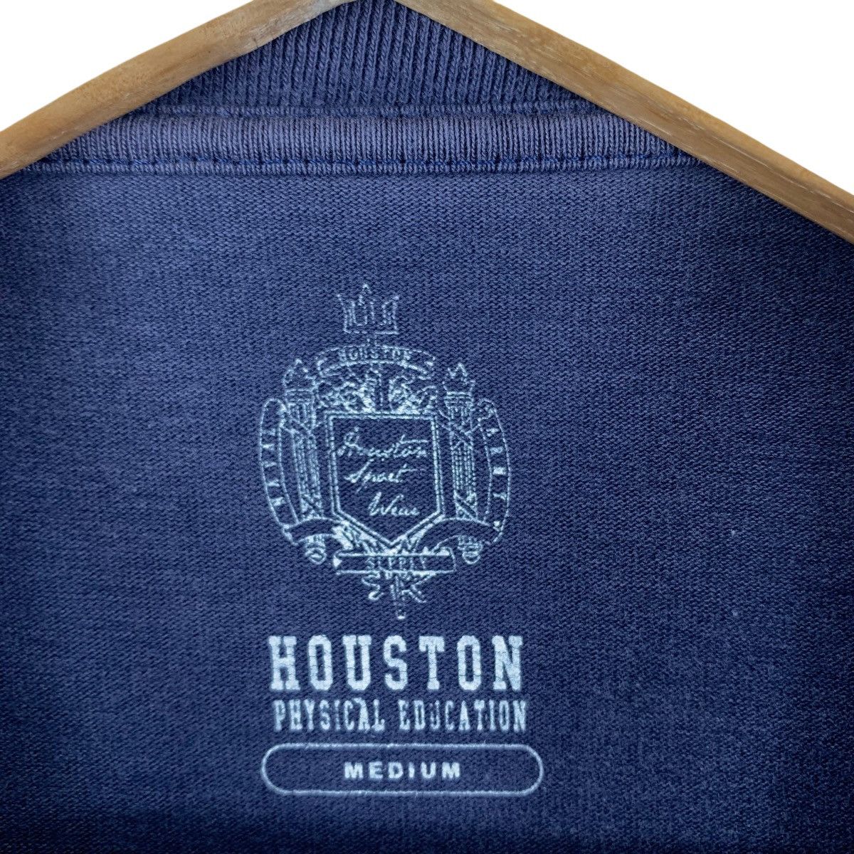 Vintage USMC HOUSTON Physical Education Marine Corps Tshirt Size US M / EU 48-50 / 2 - 5 Thumbnail