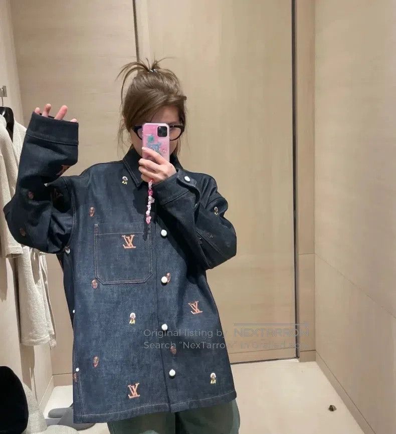 Louis Vuitton Louis Vuitton Fei Dong Co-branded Series Letter Logo Patte Size US M / EU 48-50 / 2 - 3 Thumbnail