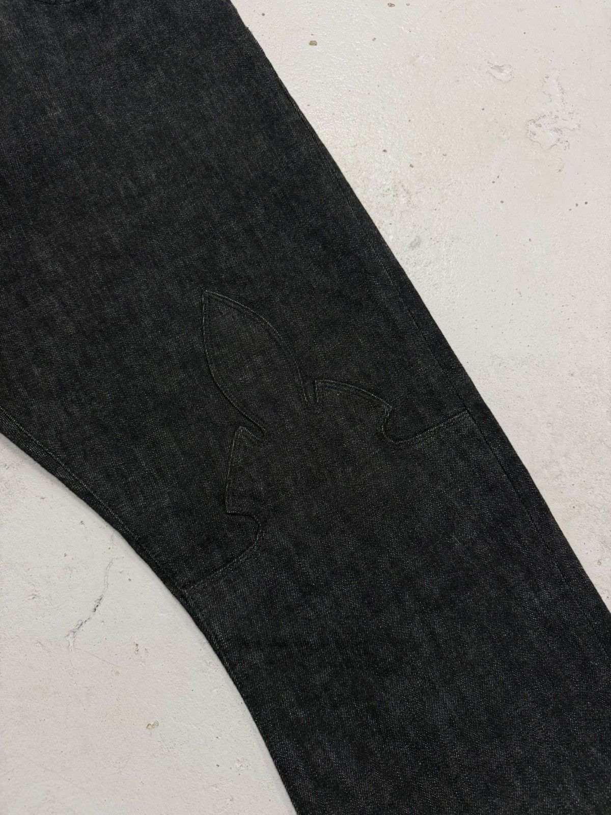 Chrome Hearts Chrome Hearts Star Patch Le Fleur Knee Denim Jeans W38 Size US 38 / EU 54 - 3 Thumbnail