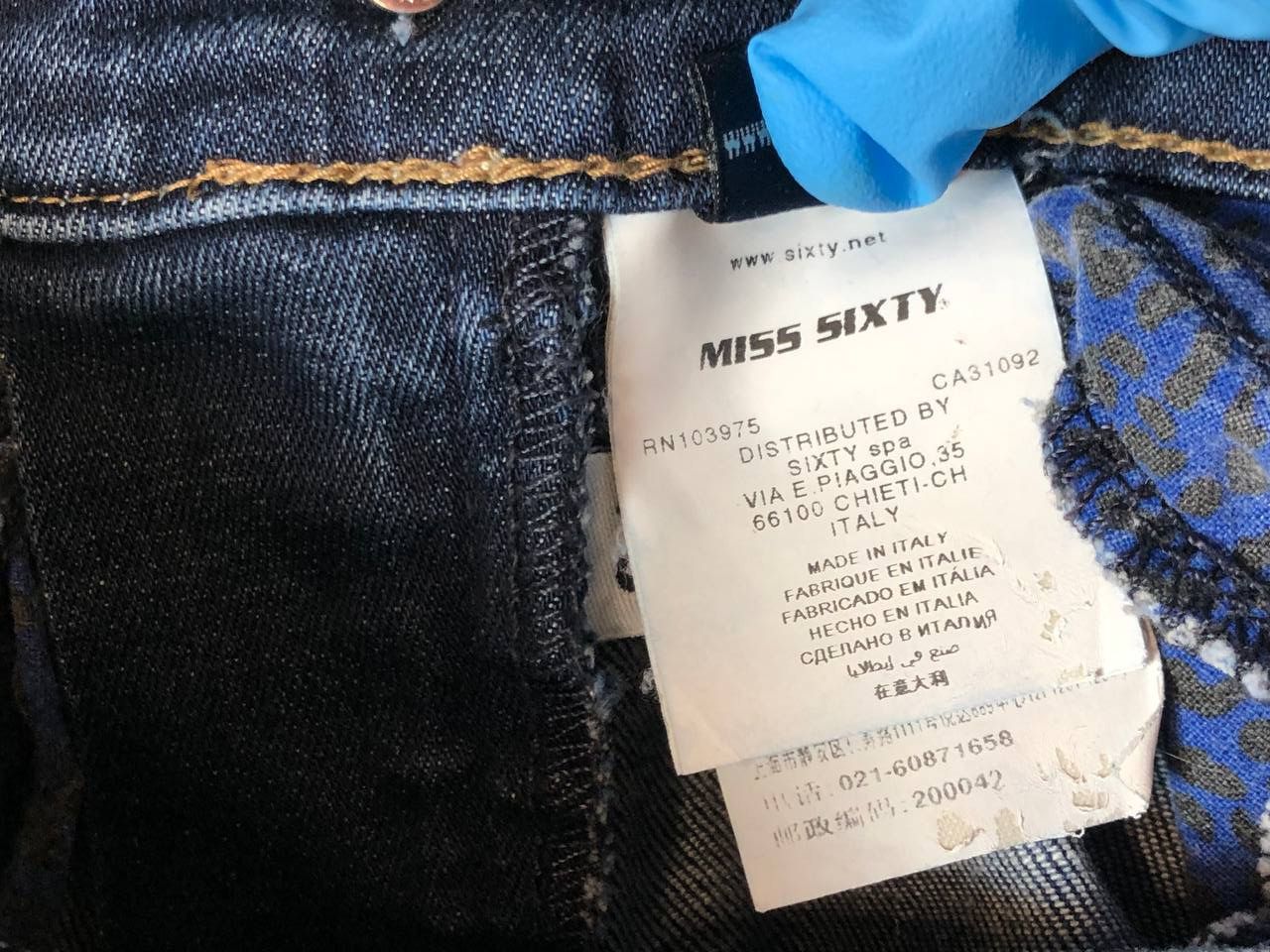 Miss Sixty Vintage Miss Sixty Denim Jeans Size 29 Size 29" - 9 Thumbnail