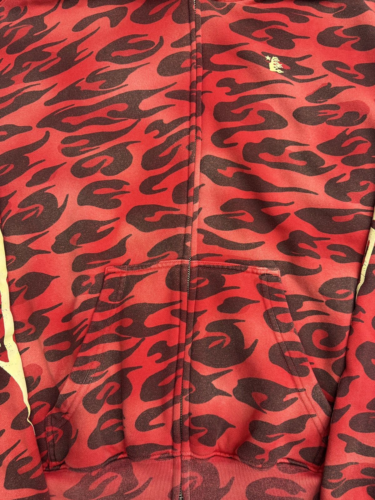 HELLSTAR Hellstar Cheetah Zip Up Hoodie Size US M / EU 48-50 / 2 - 2 Thumbnail