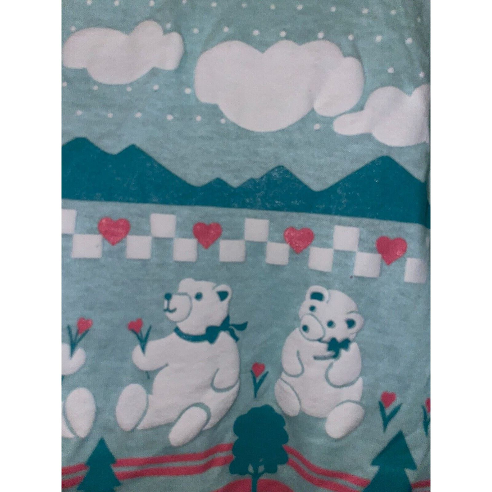 Jerzees Vintage Pennsylvania Blue Shirt Bear Nature Blue Tee 80s M Size US M / EU 48-50 / 2 - 5 Thumbnail