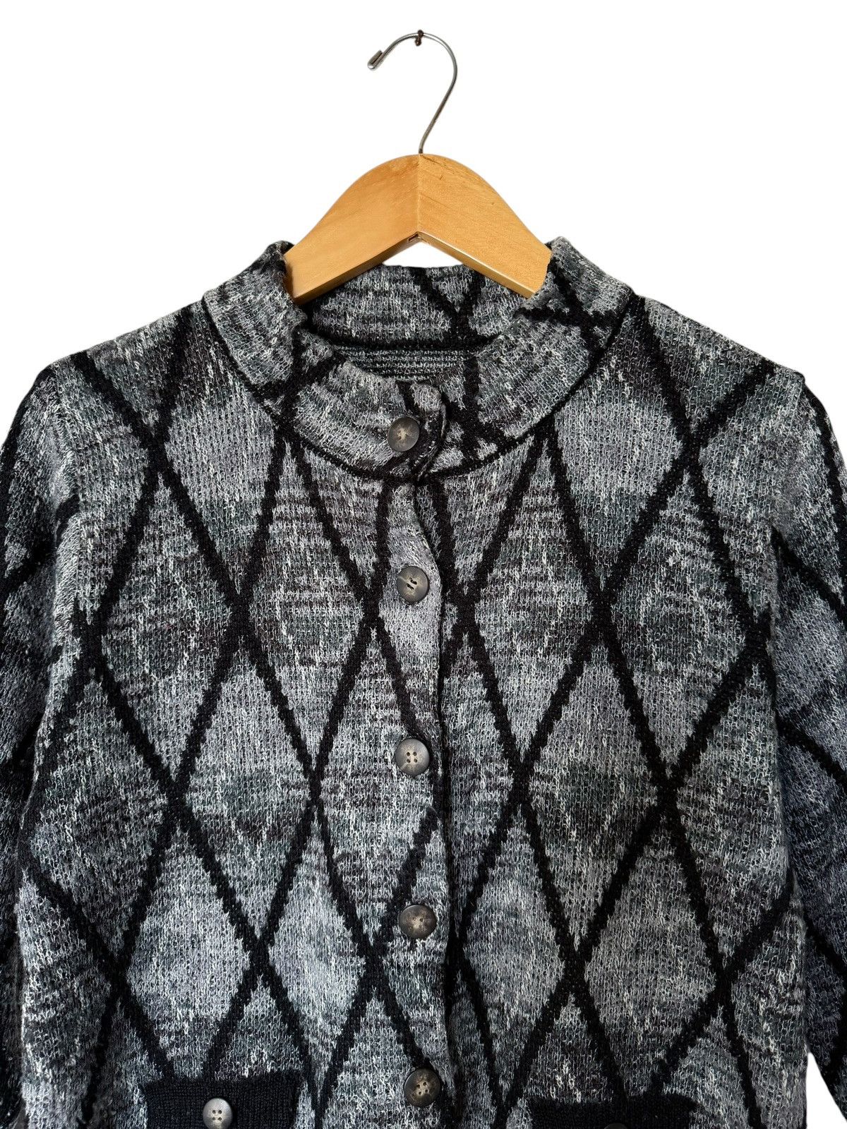 Aran Isles Knitwear Vintage Plaisir Pattern Button Ups Knitwear Sweater Size M / US 6-8 / IT 42-44 - 4 Thumbnail