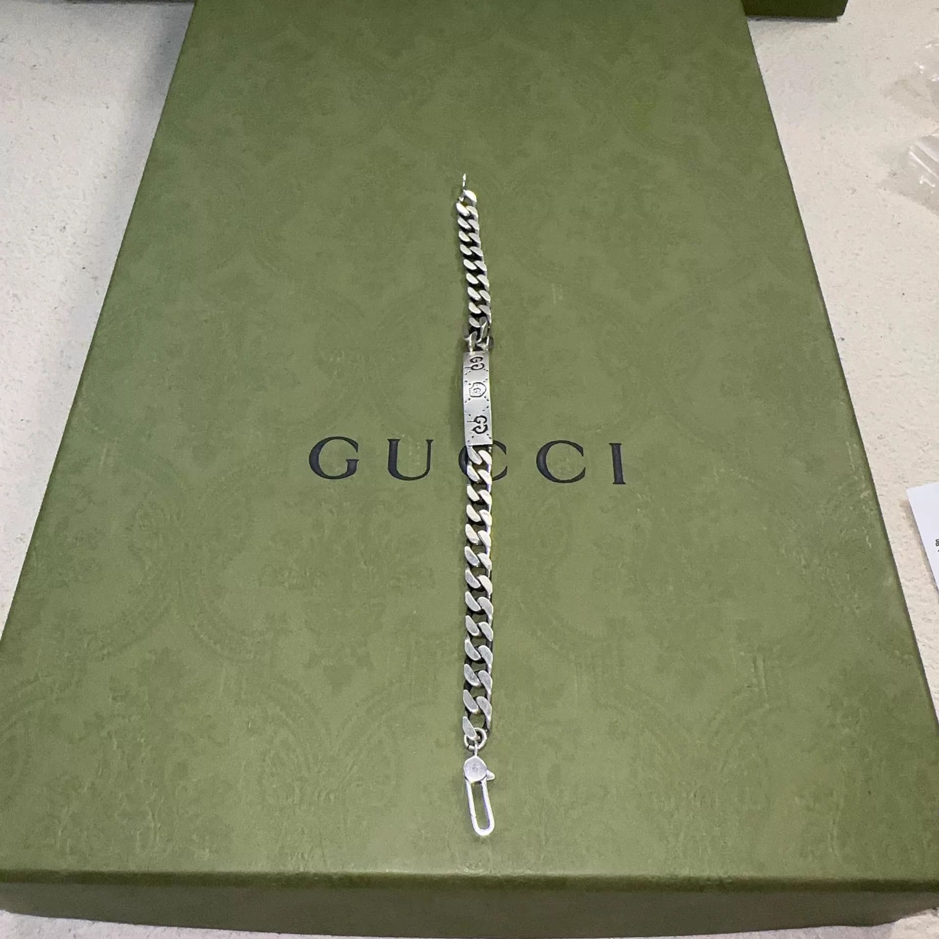 Gucci GUCCI Ghost Skull Cuban Chain 925 Silver Unisex Size ONE SIZE - 6 Thumbnail