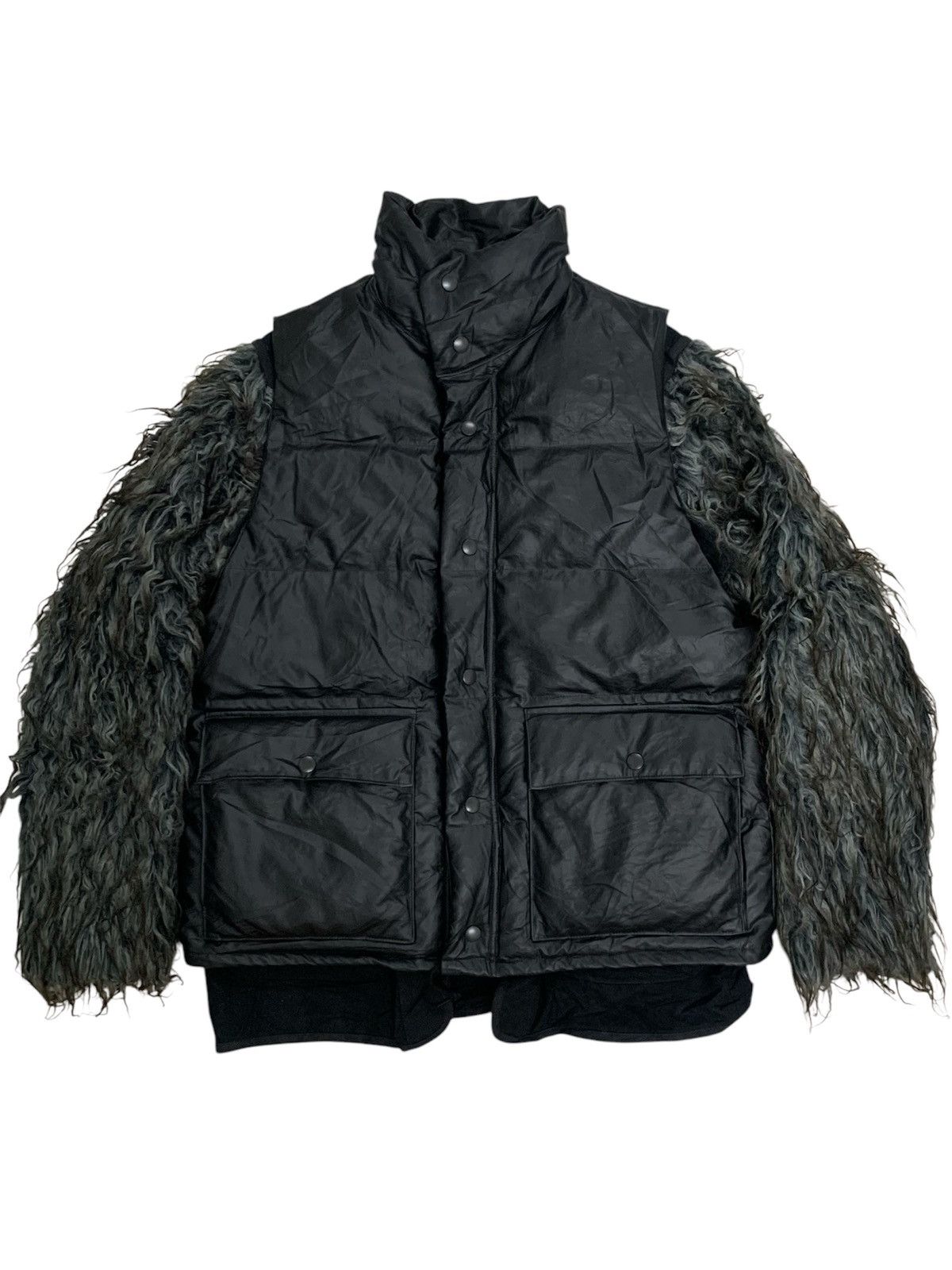 Maison MIHARA YASUHIRO Miharayasuhiro mohair puffer jacket Size US S / EU 44-46 / 1 - 1 Thumbnail