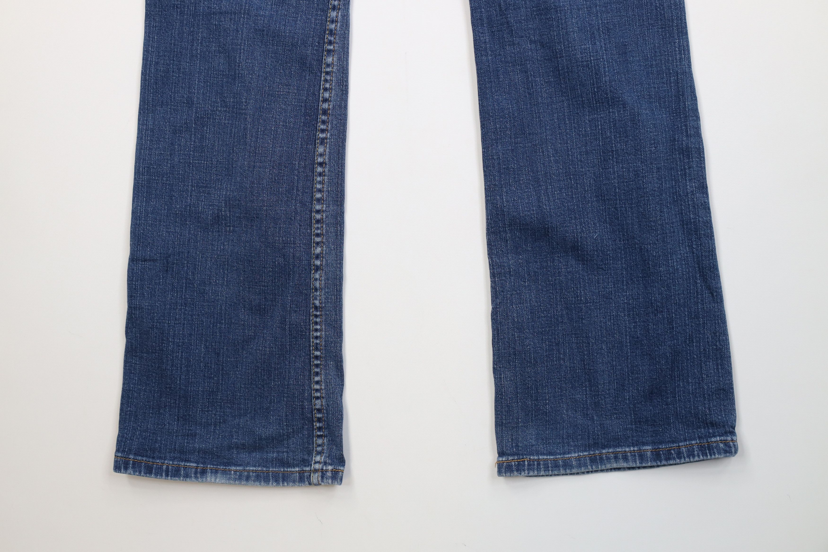 Levi's Vintage Y2K Levis 524 Superlow Flared Denim Jeans Stretch Size 30" / US 8 / IT 44 - 13 Thumbnail