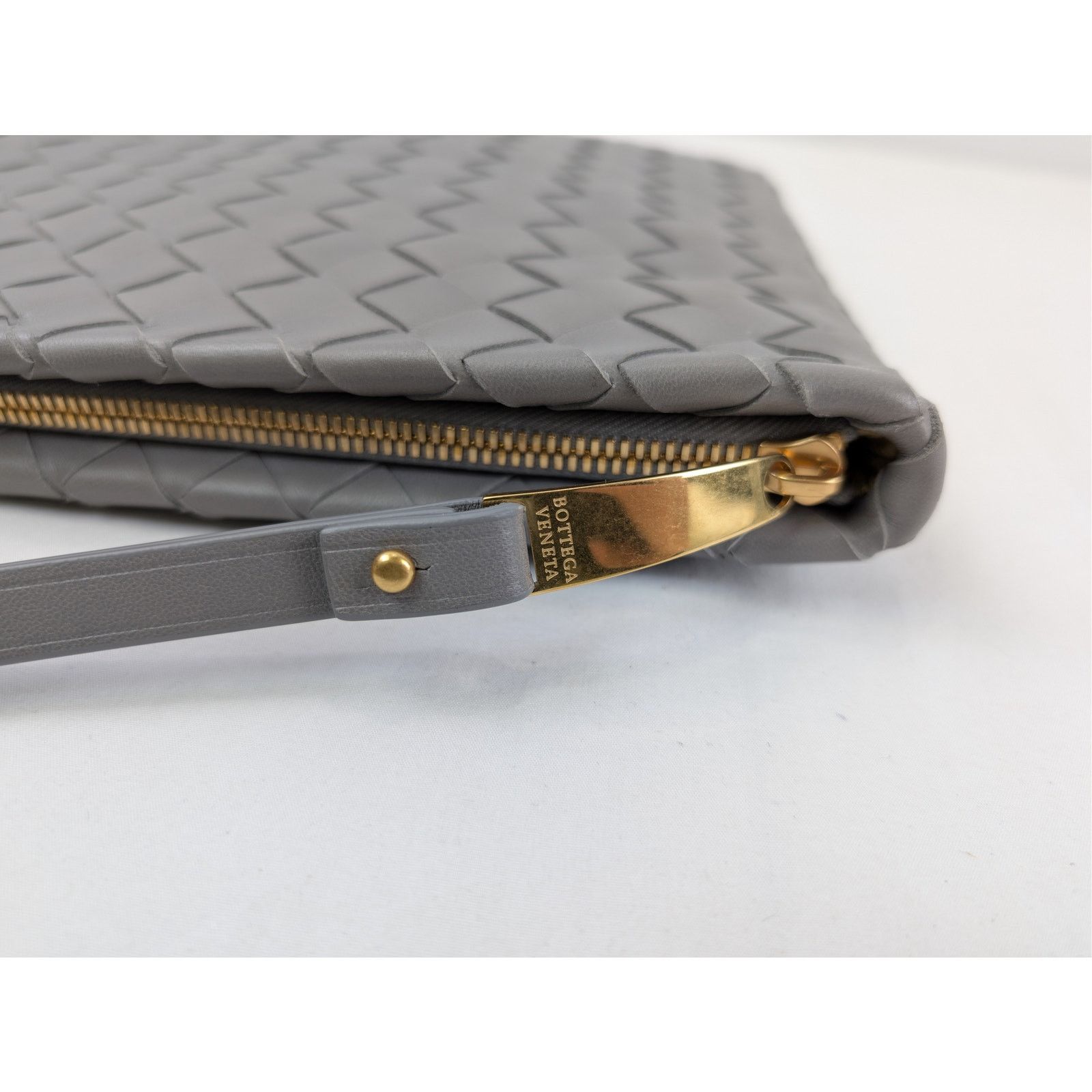 Bottega Veneta o1rshd1 Size: OS / intrecciato leather document case in grey Size ONE SIZE - 9 Thumbnail