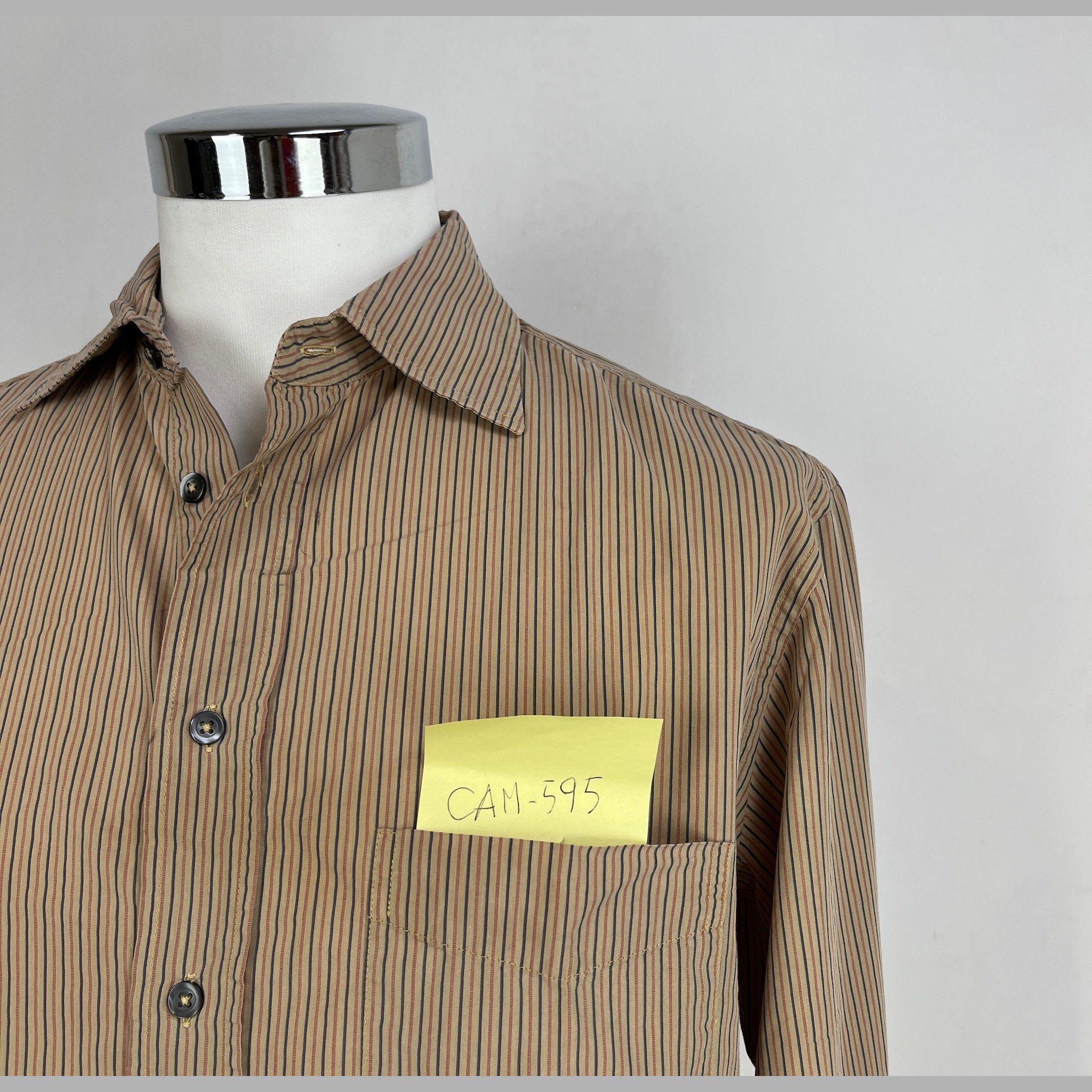 C.P. Company Camicia CP Company A righe Y2K – Taglia 4 Size US XL / EU 56 / 4 - 2 Thumbnail