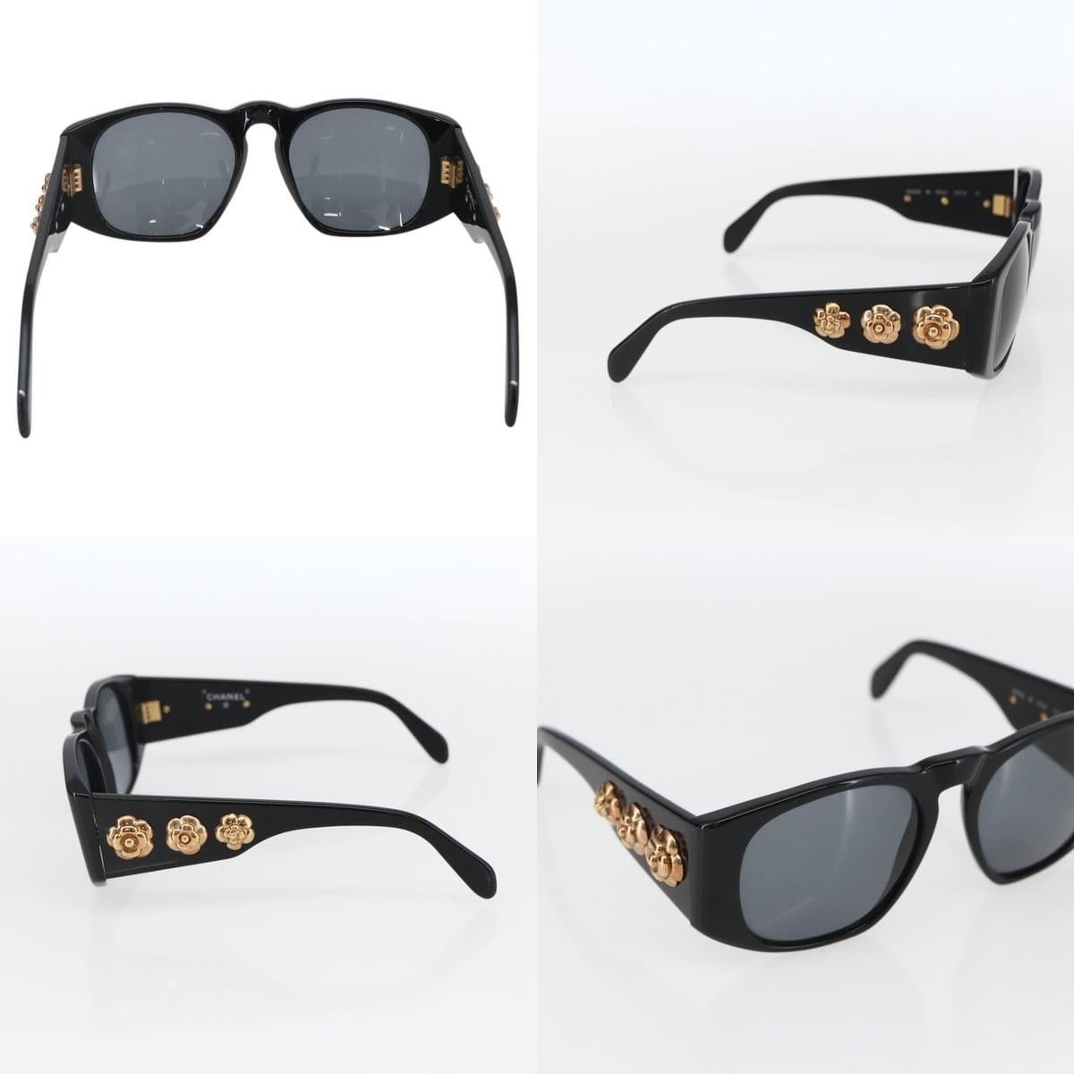 Chanel Chanel Camelia Sunglasses Size ONE SIZE - 3 Thumbnail