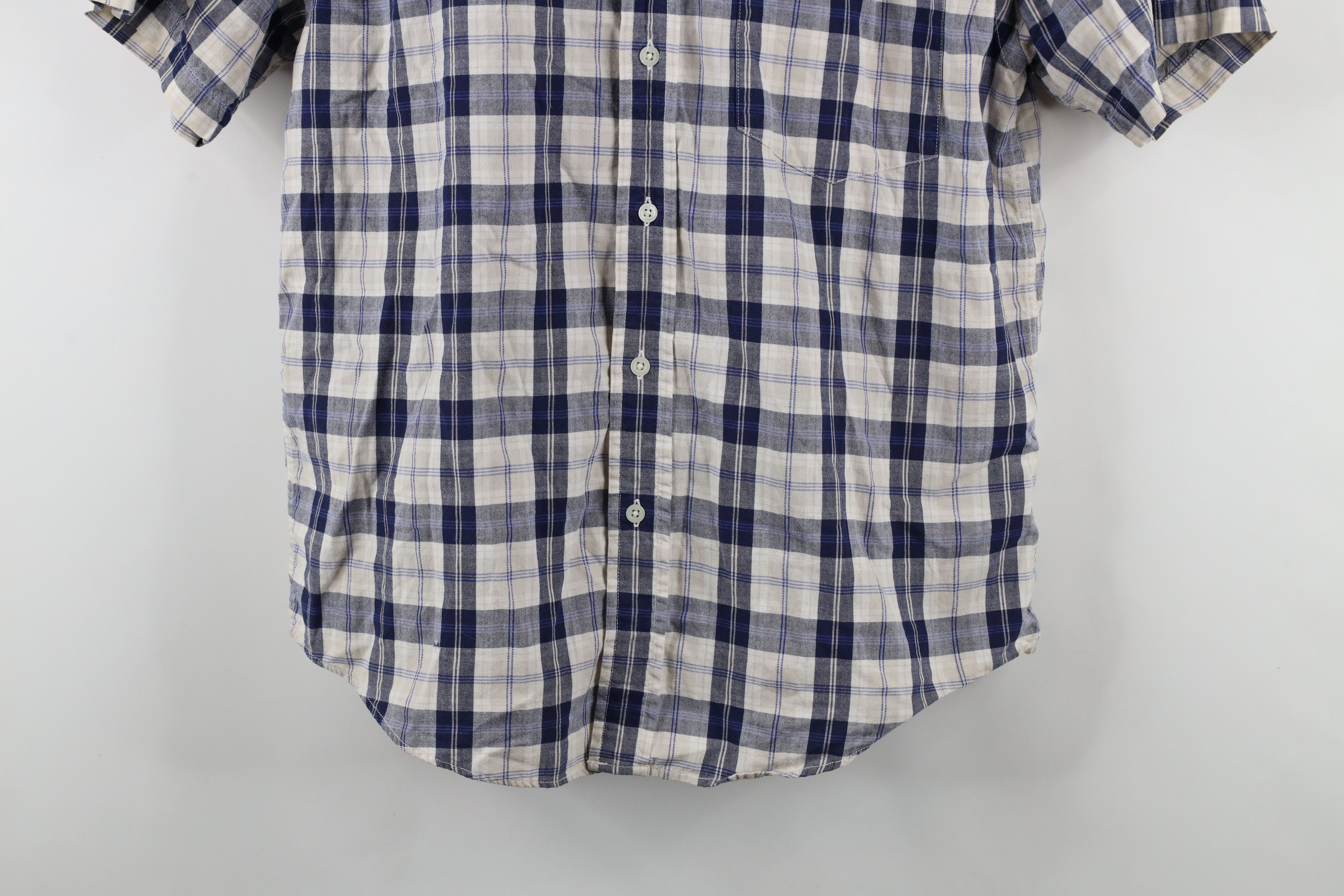 Eddie Bauer × Vintage Vintage 90s Eddie Bauer Short Sleeve Cotton Button Shirt Size US S / EU 44-46 / 1 - 3 Thumbnail