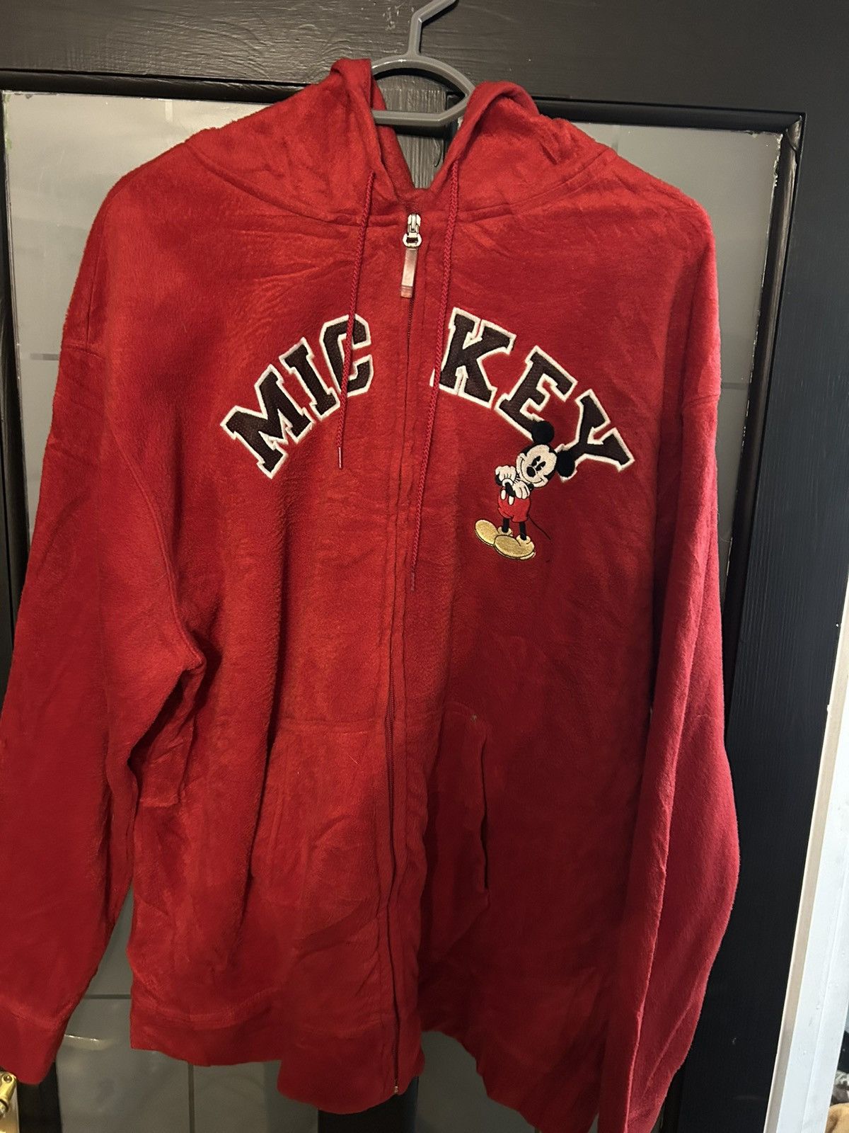 Disney Mickey Mouse vintage fleece Size L / US 10 / IT 46 - 1 Thumbnail