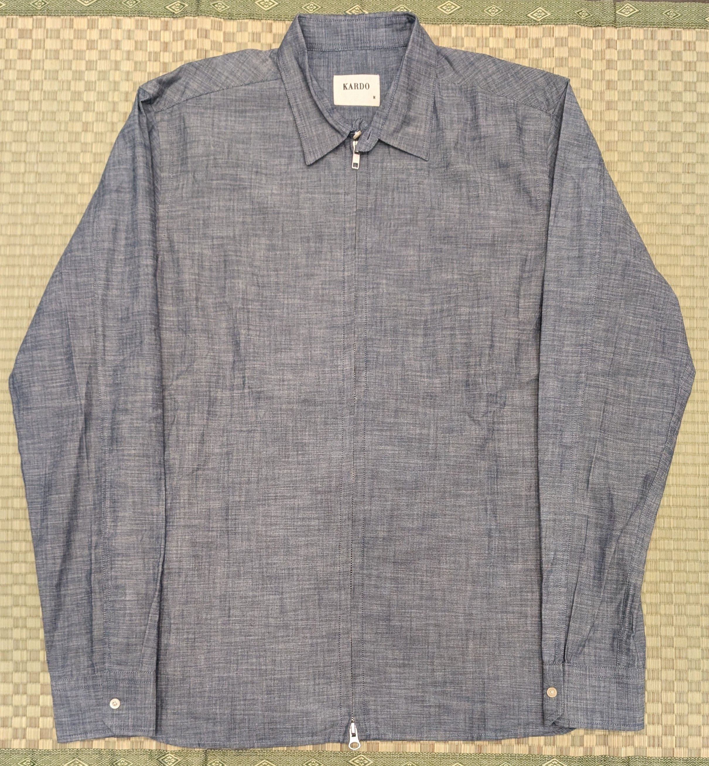 Kardo Kardo Full Zip Lightweight Chambray Jacket Size US M / EU 48-50 / 2 - 1 Thumbnail
