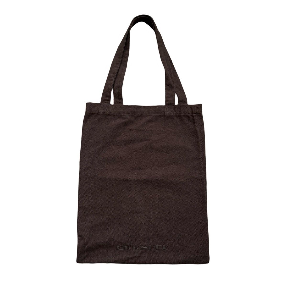 Rick Owens × Rick Owens Drkshdw Rick Owens Tote Bag Grey Size ONE SIZE - 4 Thumbnail