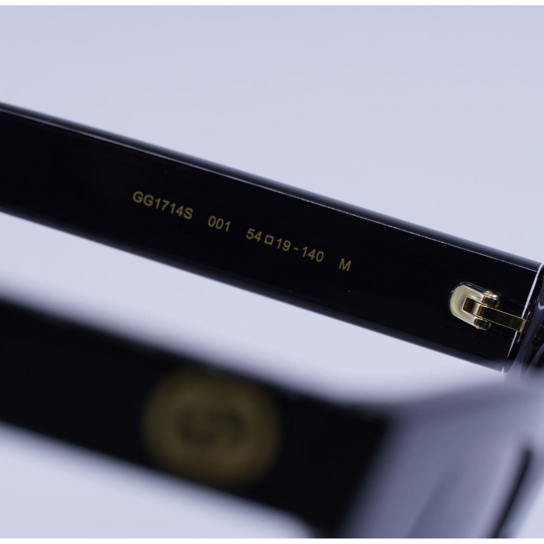 Gucci Gucci GG1714S 001 Sunglasses Black Square Frame, Grey Gradie Size ONE SIZE - 8 Thumbnail