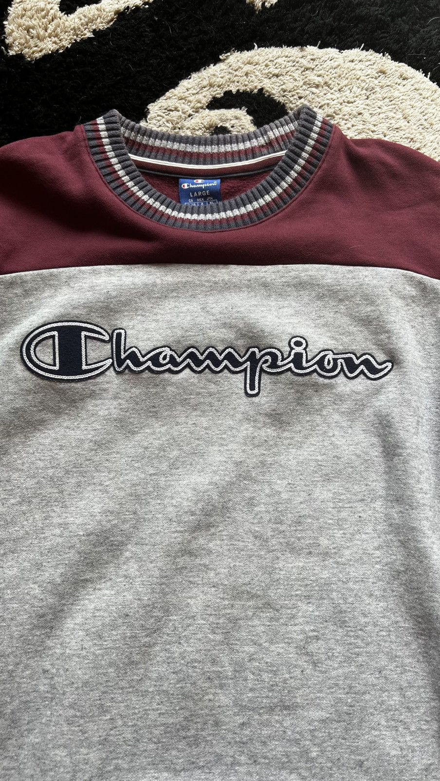 Band Tees × Champion × Vintage Champion sweatshirt big logo vintage band tee Large size Size US L / EU 52-54 / 3 - 2 Thumbnail