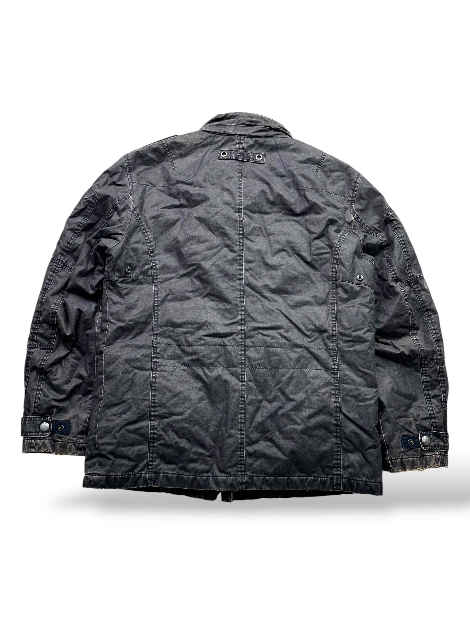 Japanese Brand Y2K Washed and Distressed Jacket W36(V9) Size US L / EU 52-54 / 3 - 9 Thumbnail