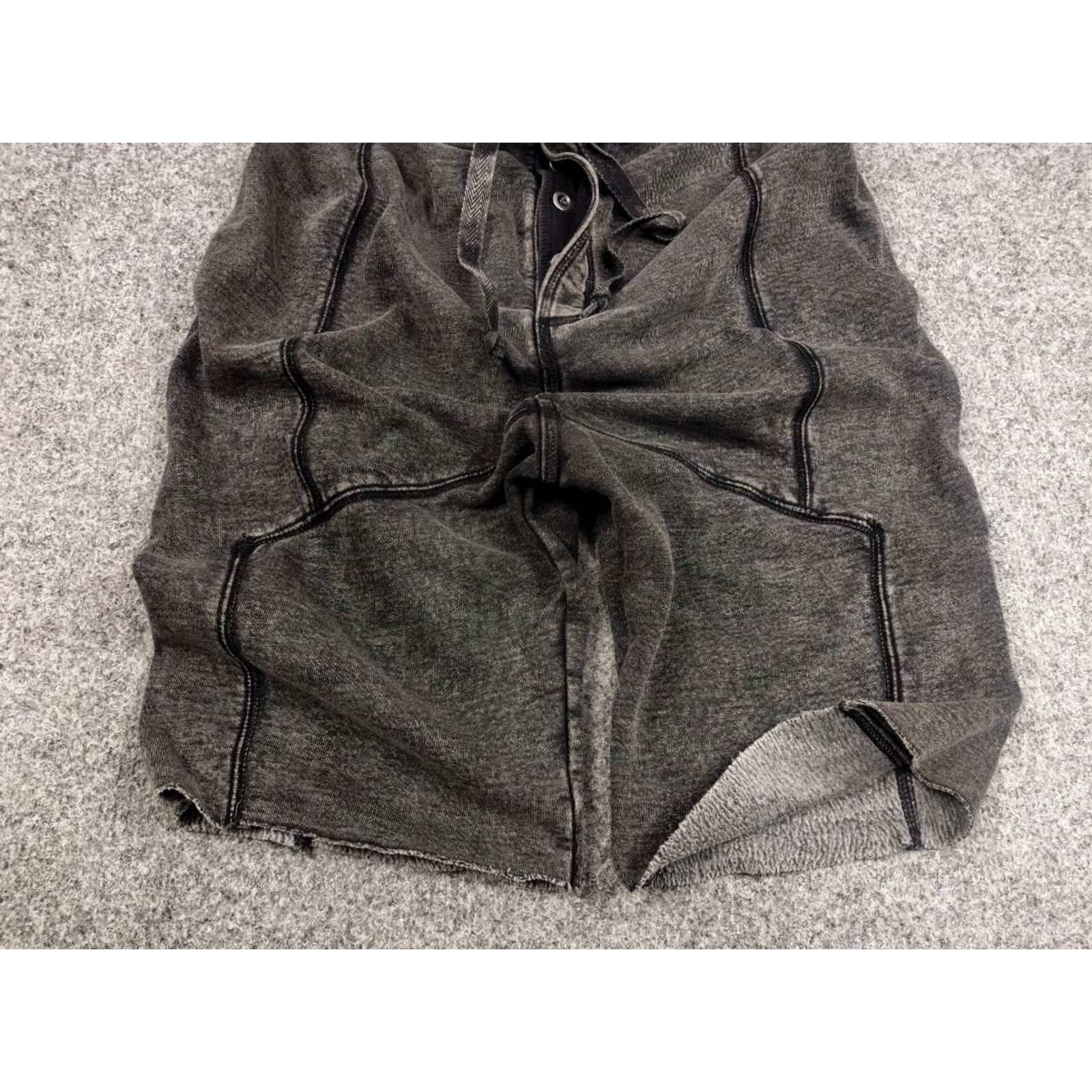 Allsaints VINTAGE AllSaints Spitalfields Shorts Harem Garment Dyed Dark Gray Cotton 30 Mens Regular Living 90s American Style Size US 30 / EU 46 - 5 Thumbnail