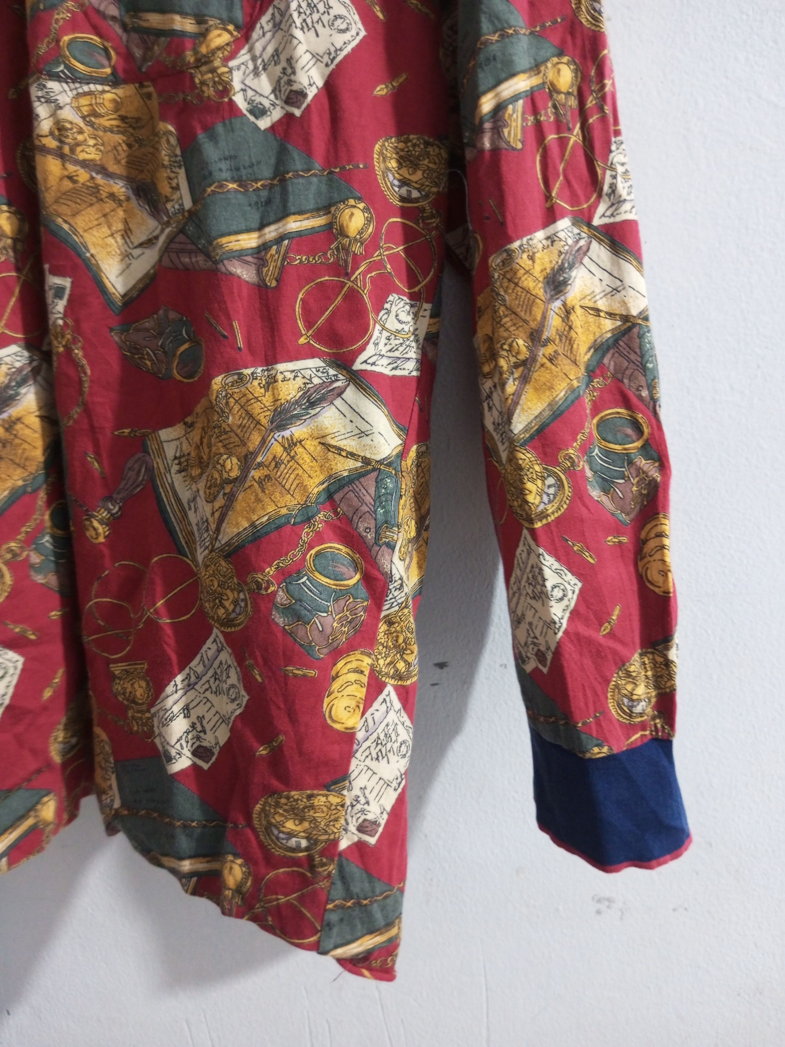 Celine Vintage celine long sleeve polo shirt Size US M / EU 48-50 / 2 - 5 Thumbnail