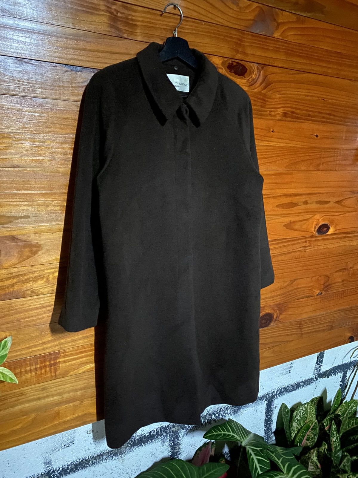 Japanese Brand Gianni Lo Giudice Milano Wool Blend Long Coat Minimalist Size S / US 4 / IT 40 - 5 Thumbnail