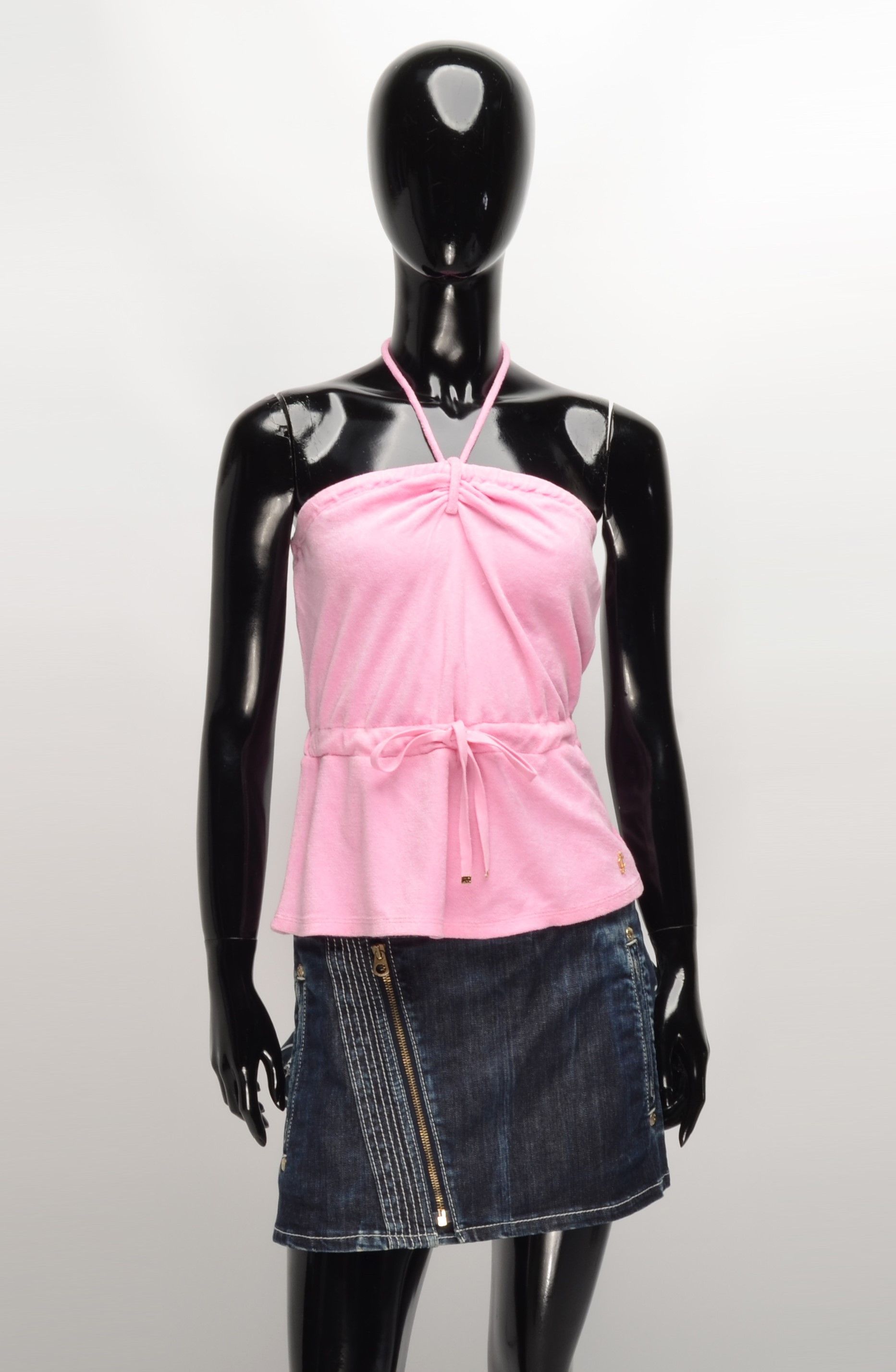 Juicy Couture Cute Juicy Couture Y2K Tube Top with Straps Size S / US 4 / IT 40 - 1 Thumbnail