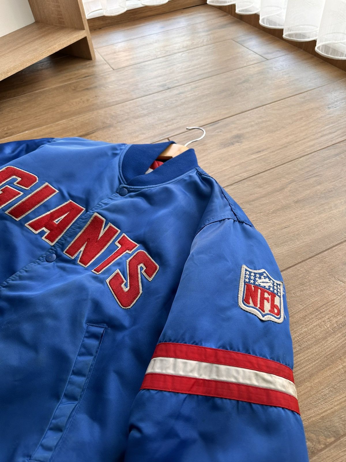Vintage NY Giants NFL Pro Line by Starter Bomber Jacket