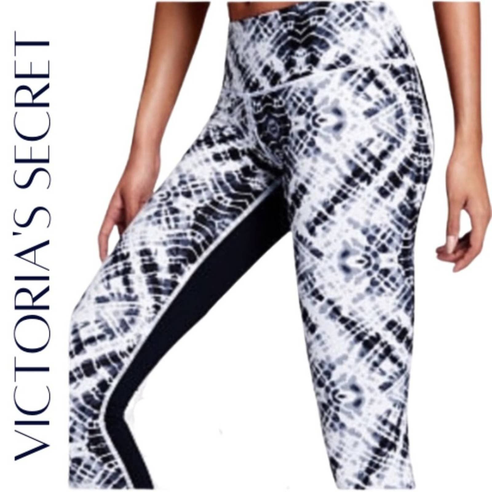 Leggings Capri De Sport Victoria's Secret VSX Marl Print - Taille XS, Neuf Sans étiquettes