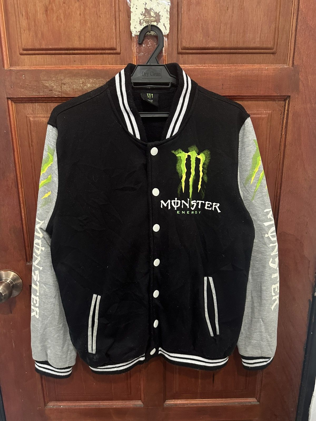 DC Monster Energy Varsity Jacket Size US M / EU 48-50 / 2 - 1 Thumbnail