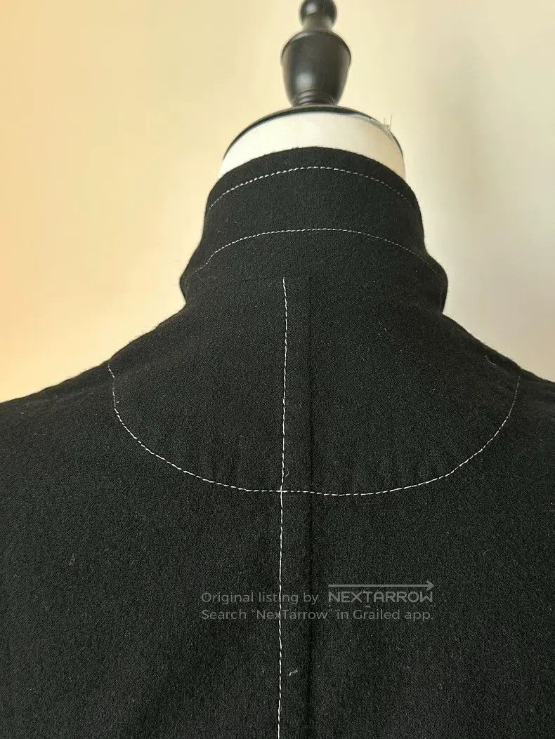 Yohji Yamamoto Yohji Yamamoto size 1 2009 AW open thread wool jacket Size S / US 4 / IT 40 - 9 Thumbnail