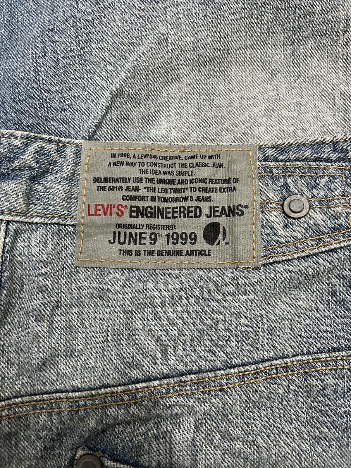 Levi's Levis engineered buckle back Size US 32 / EU 48 - 7 Thumbnail