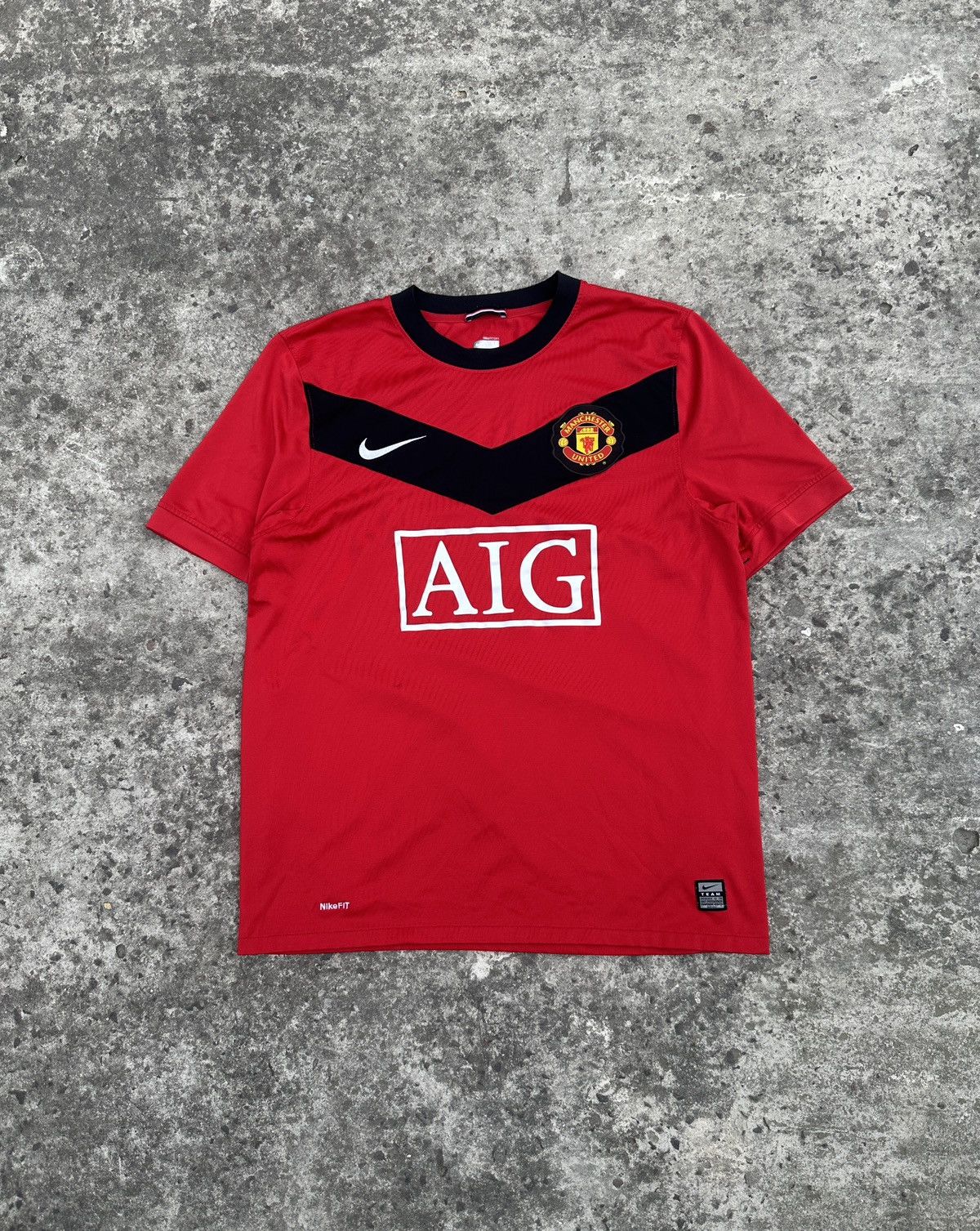 Nike Vintage Nike Manchester United Soccer Jersey Blokecore 09/10 Size US M / EU 48-50 / 2 - 1 Thumbnail