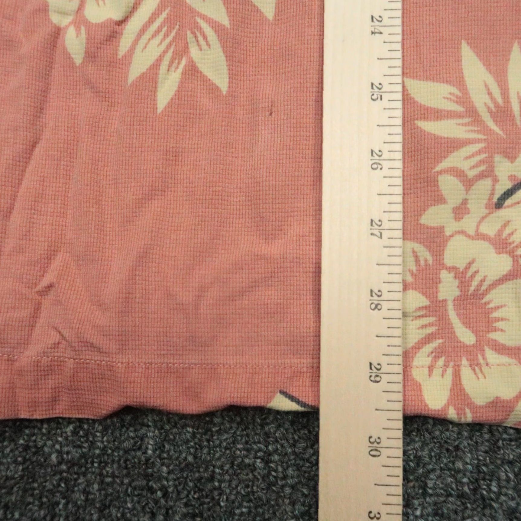 Tommy Bahama VINTAGE Tommy Bahama Shirt Mens XL Silk Floral Hawaiian Red Coral Size US XL / EU 56 / 4 - 7 Thumbnail