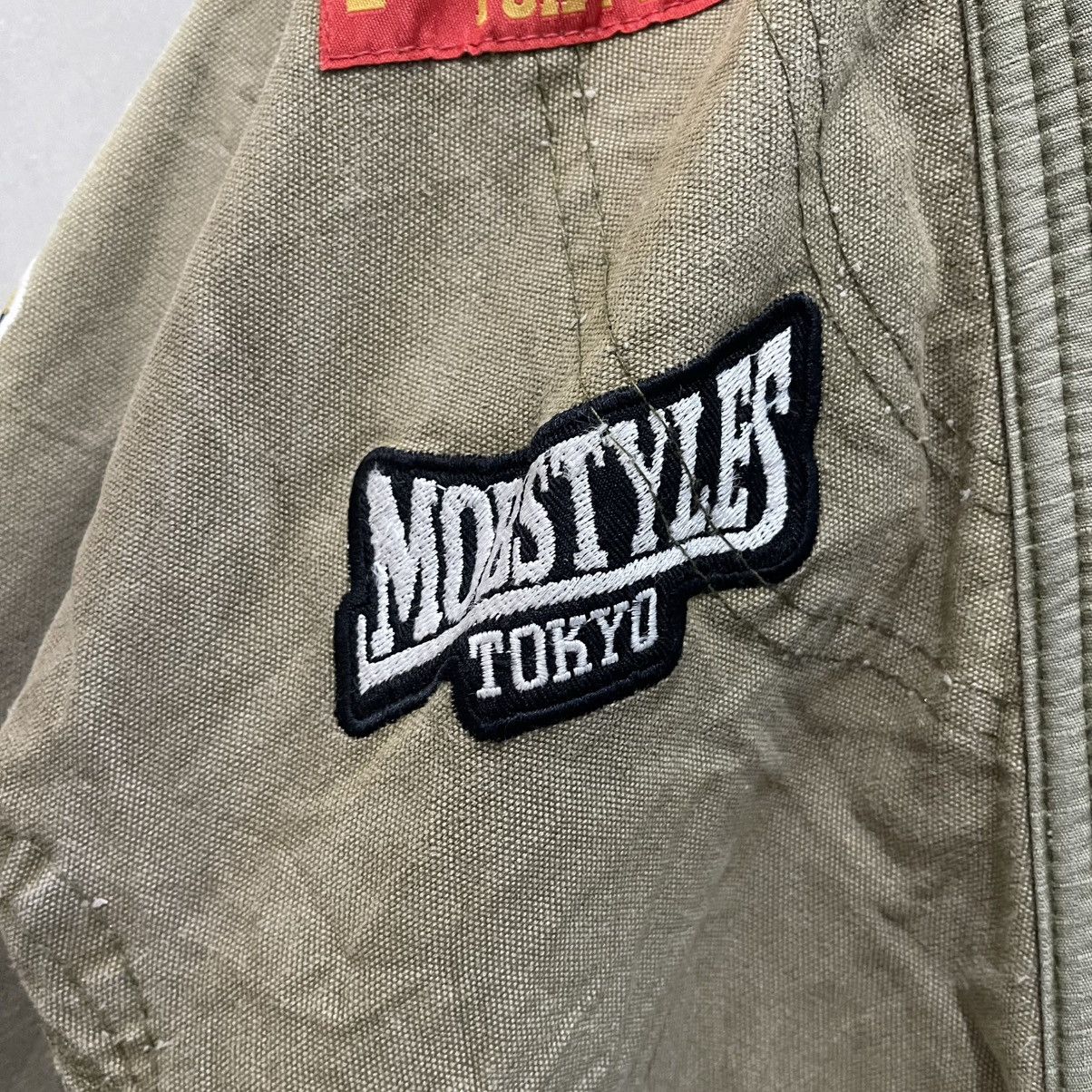 Japanese Brand Vintage Mobstyles Tokyo Scramble Patches Buttonless Jacket Size US M / EU 48-50 / 2 - 18 Thumbnail