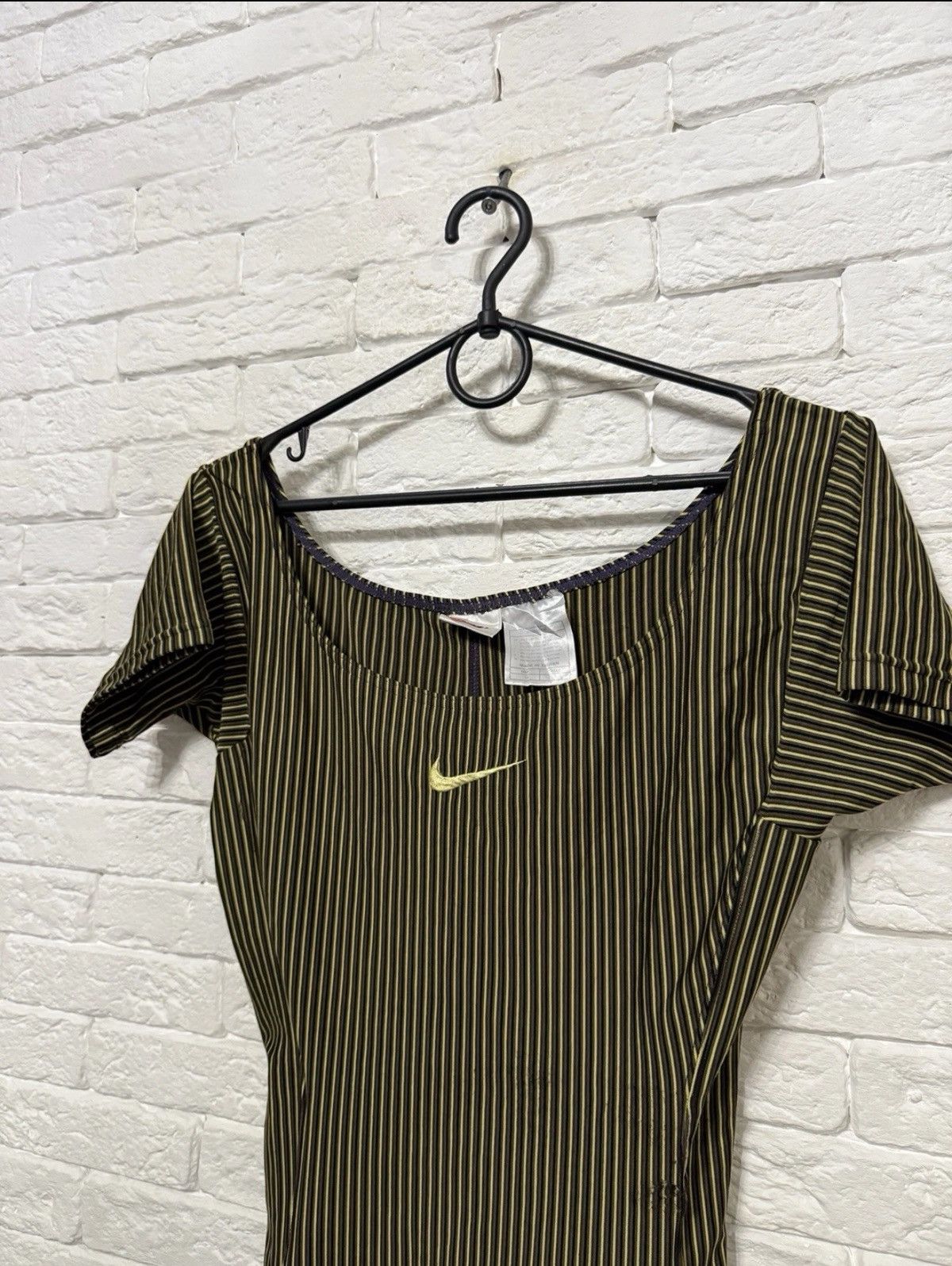 Nike Rare Vinatge Nike Playsuit Pomper Woman Bodysuit One-Piece Size 28" / US 6 / IT 42 - 2 Thumbnail