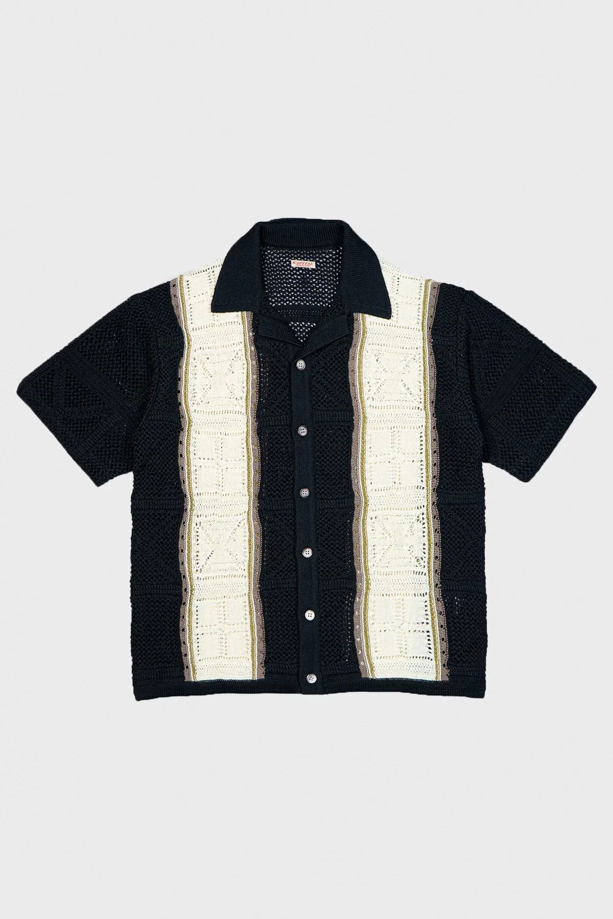 Kapital Kapital aw24 knit short-sleeve shirt 3 new with tags Size US L / EU 52-54 / 3 - 4 Thumbnail