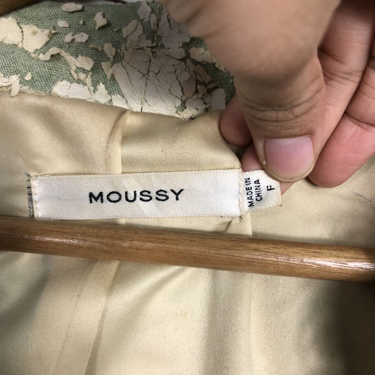 Japanese Brand 📌Vintage Bomber Jacket Design Moussy Fur Issey Miyake Size US M / EU 48-50 / 2 - 17 Thumbnail
