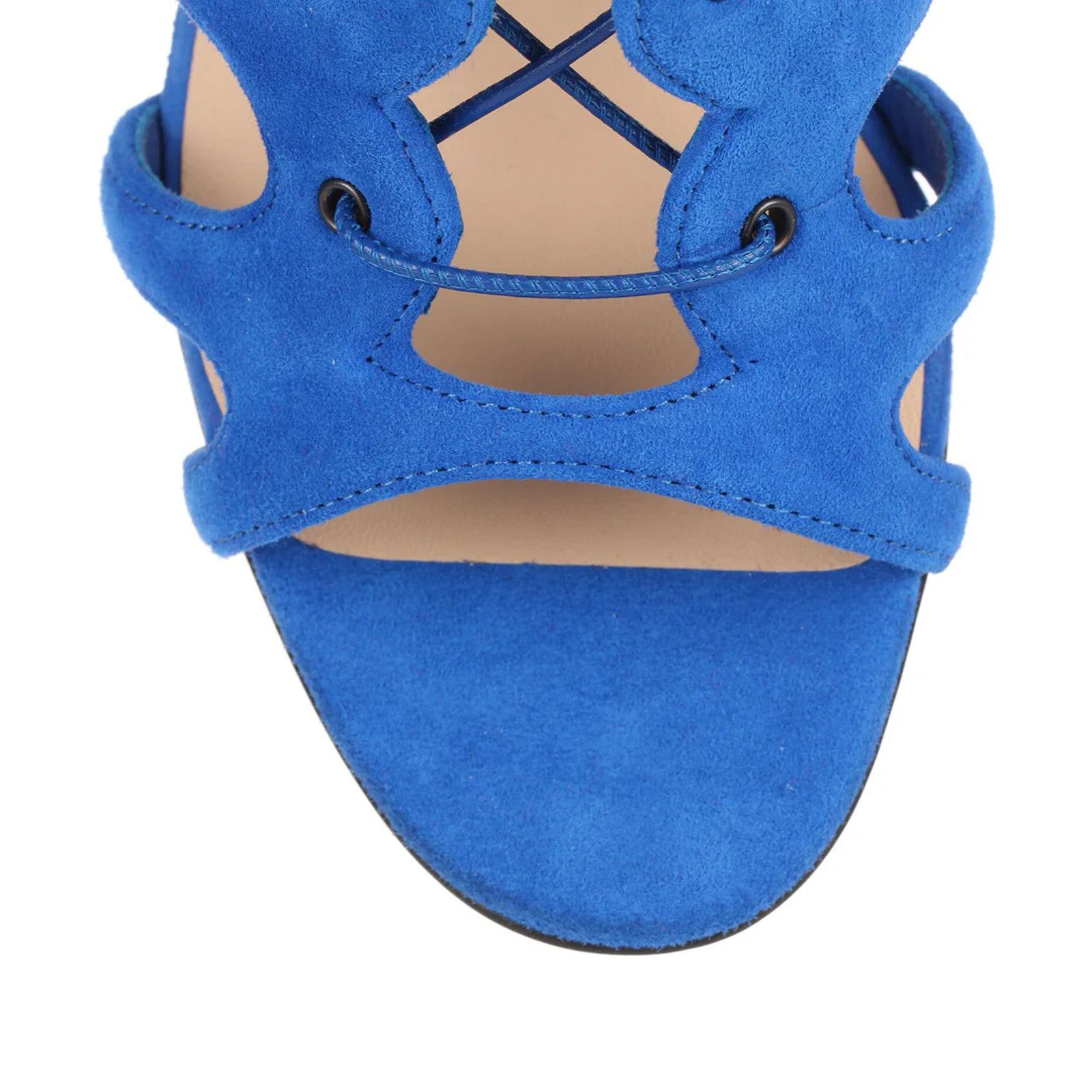 Christian Louboutin Christian Louboutin Amazoulo 100 Electric Lace Up Sandal 35 Size US 5 / IT 35 - 9 Thumbnail